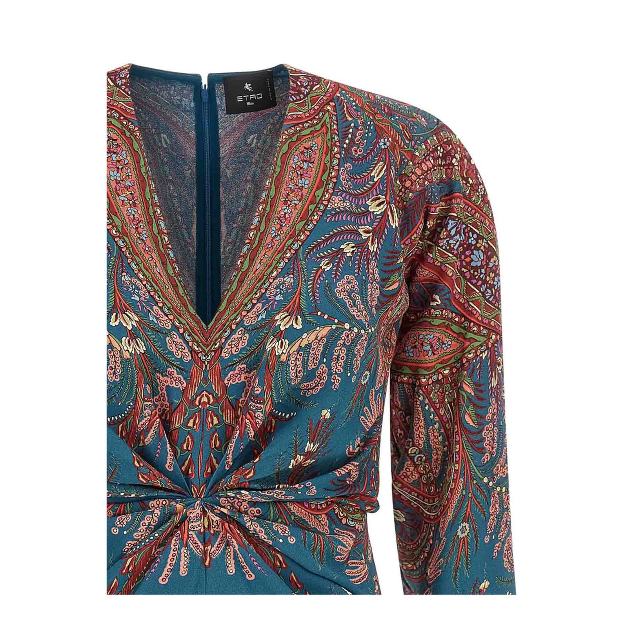 Floral Printed Dress - Image 3