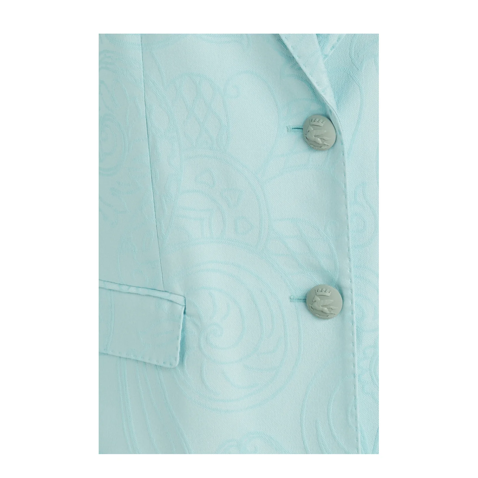 Jacquard Cotton Blend Jacket - Image 3