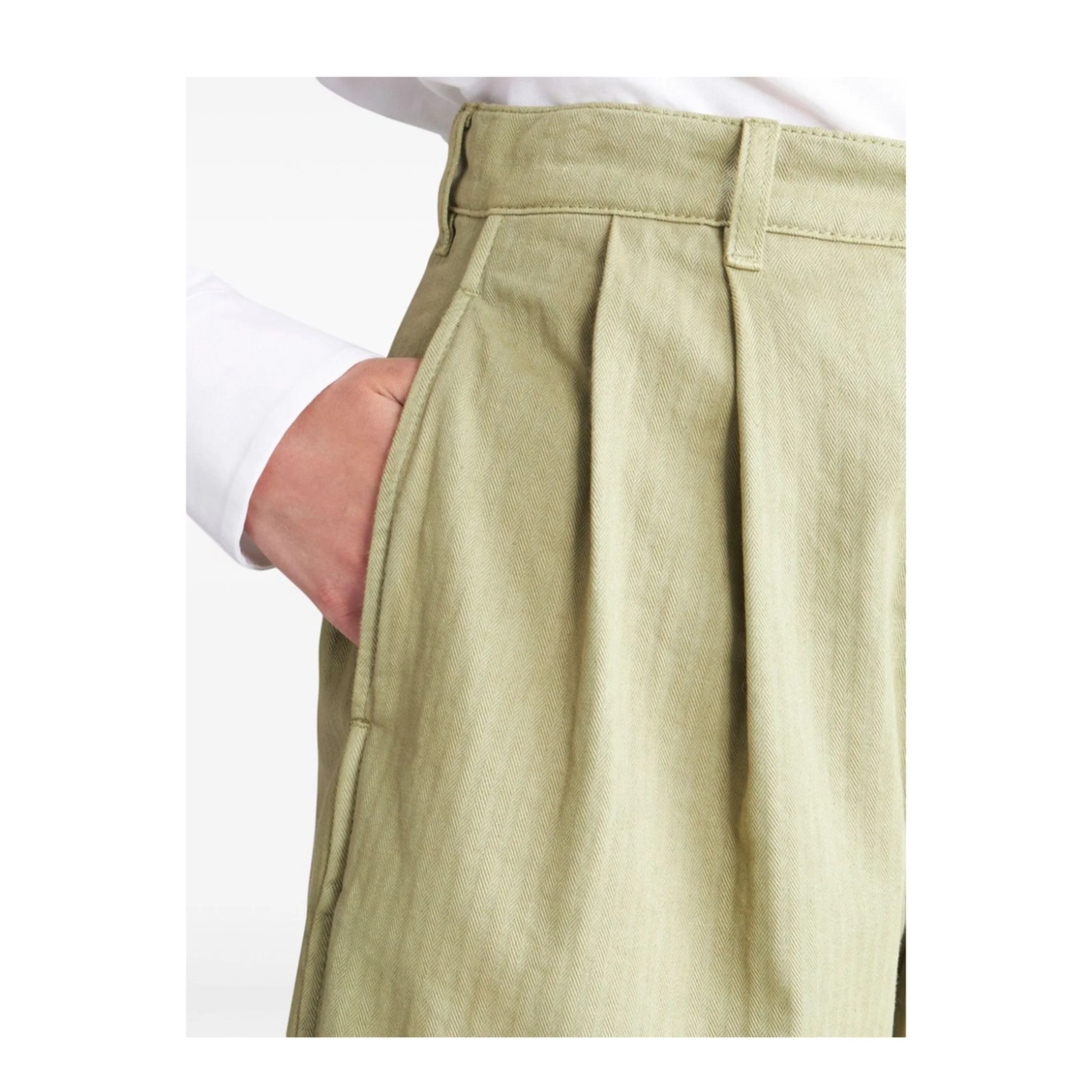 Herringbone Pattern Shorts - Image 2