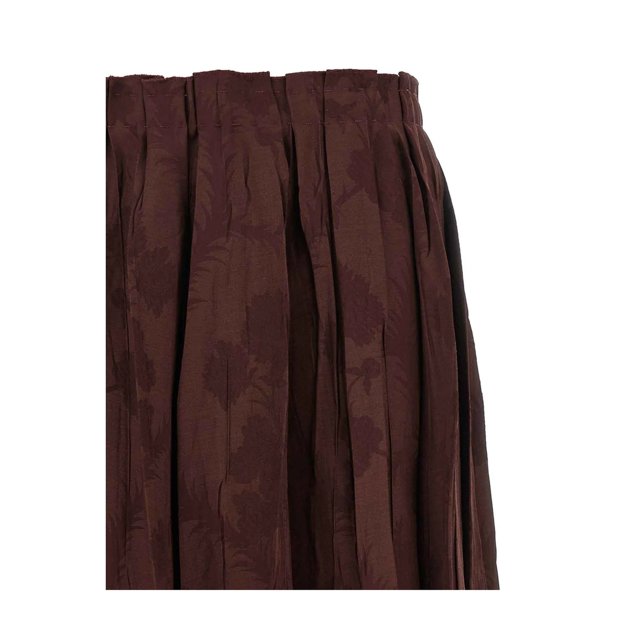 Jacquard Floral Patterned Skirt - Image 2