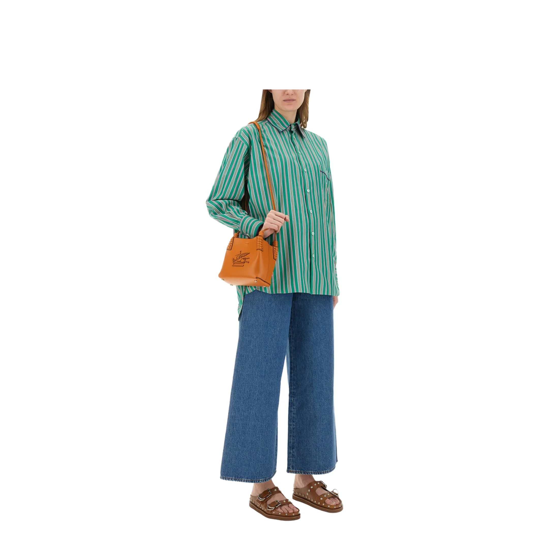 Jacquard Shirt Green - Image 2