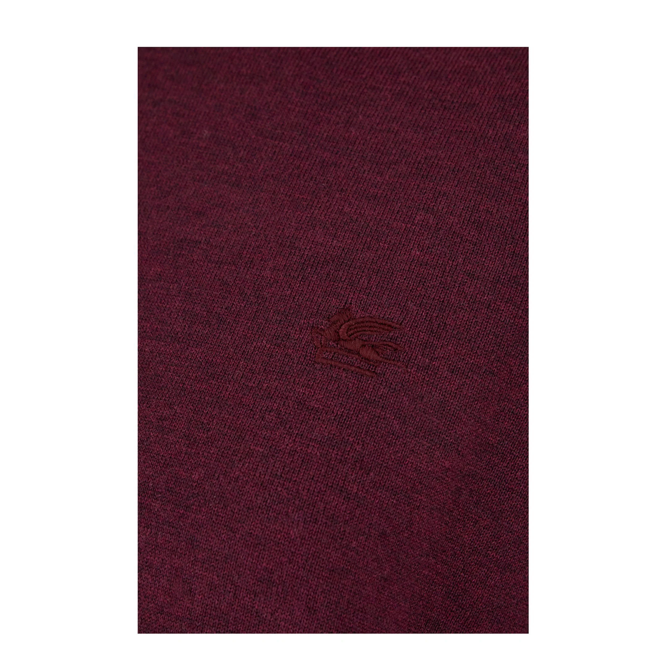 Turtleneck Knitted Sweater Red - Image 3