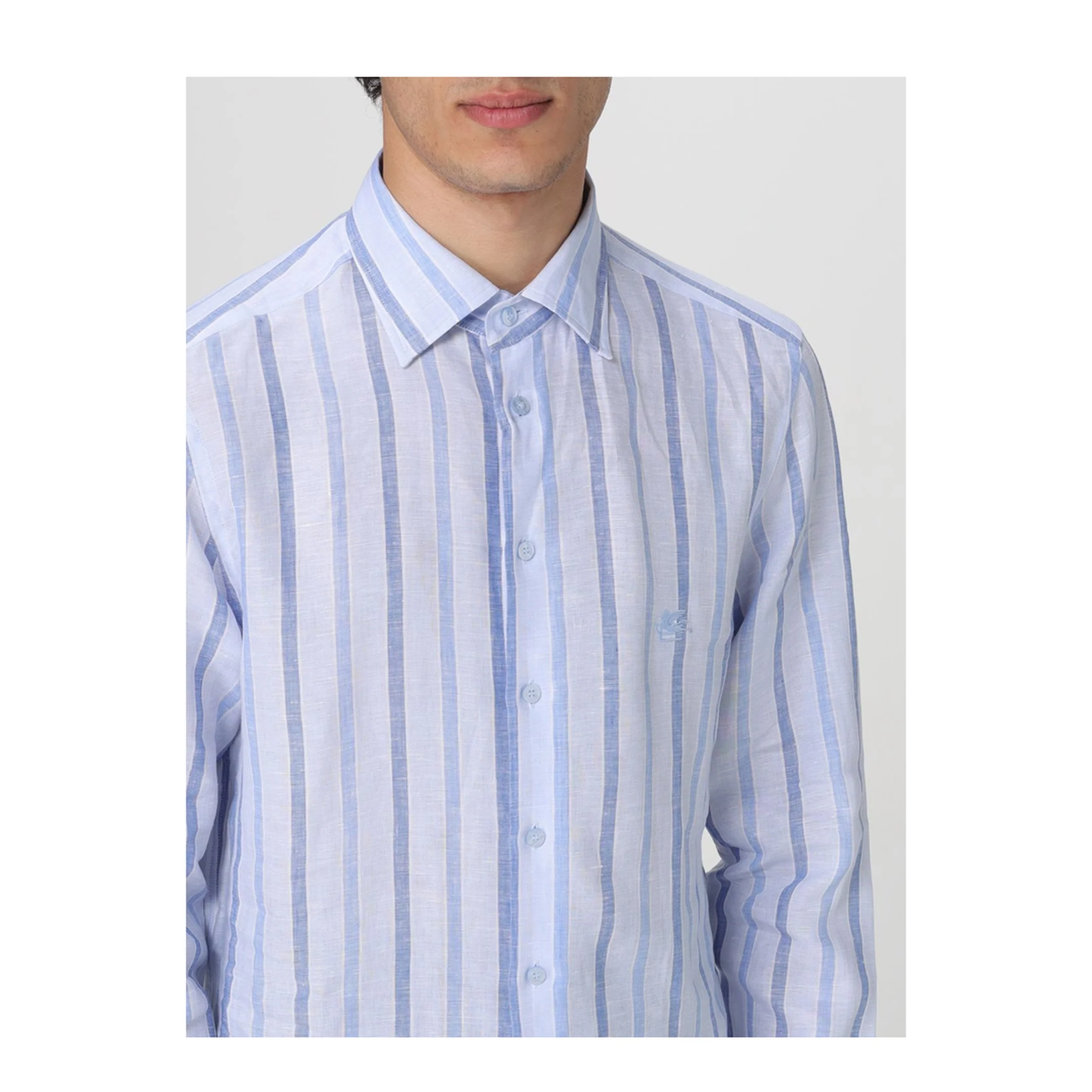 Linen Shirt with Rich Details - Image 5
