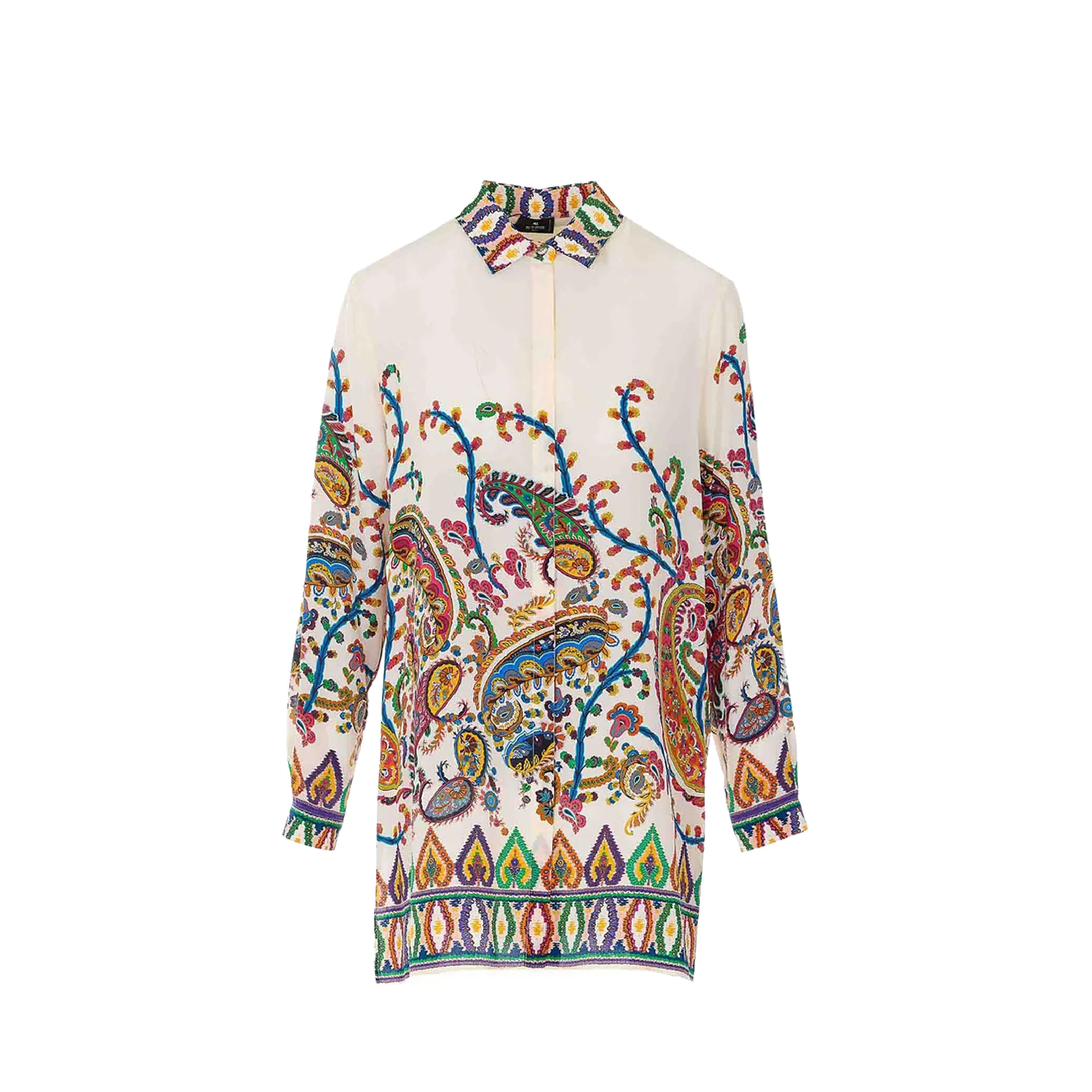 Long Silk Shirt - Image 3