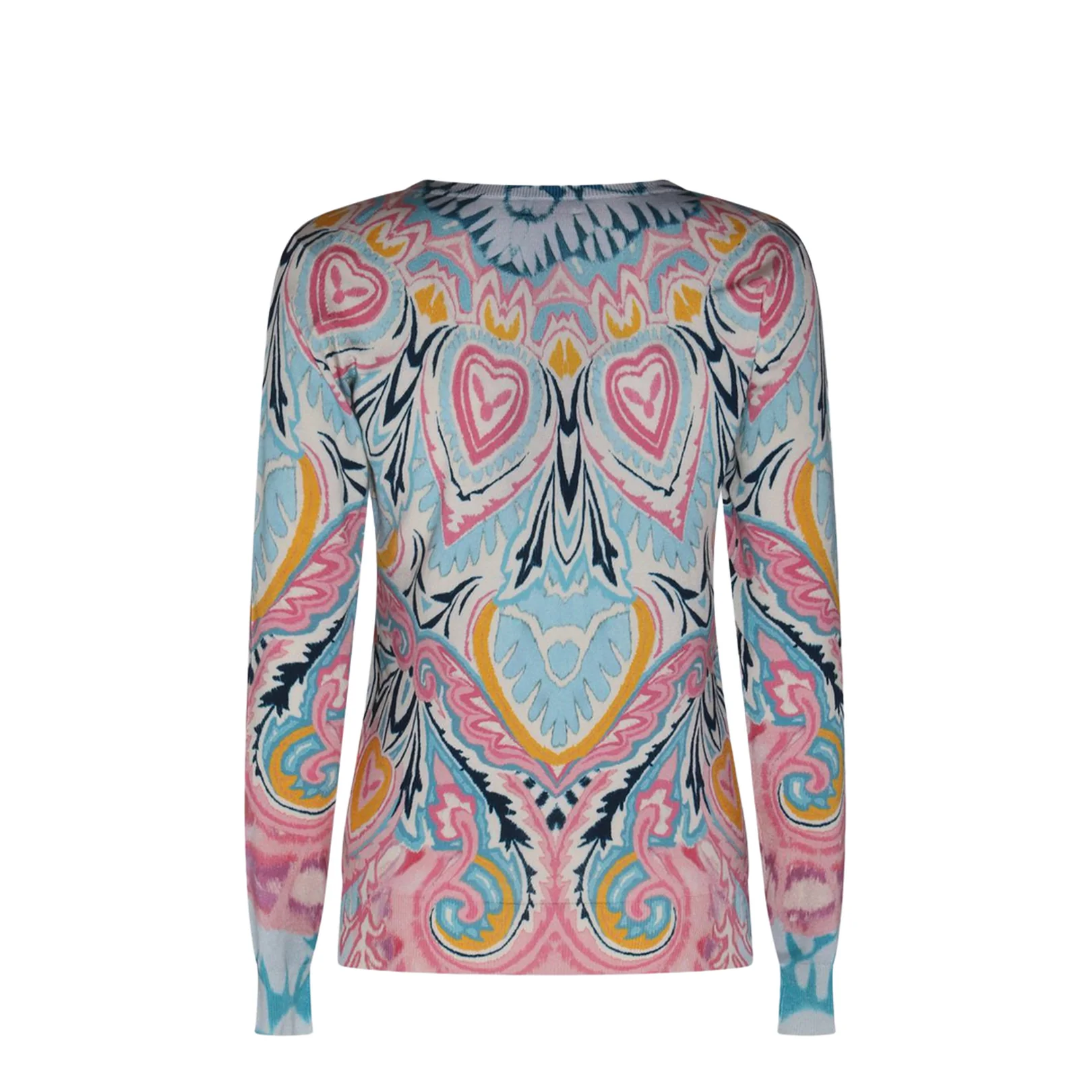 Multicolour Silk Blend Jumper - Image 2