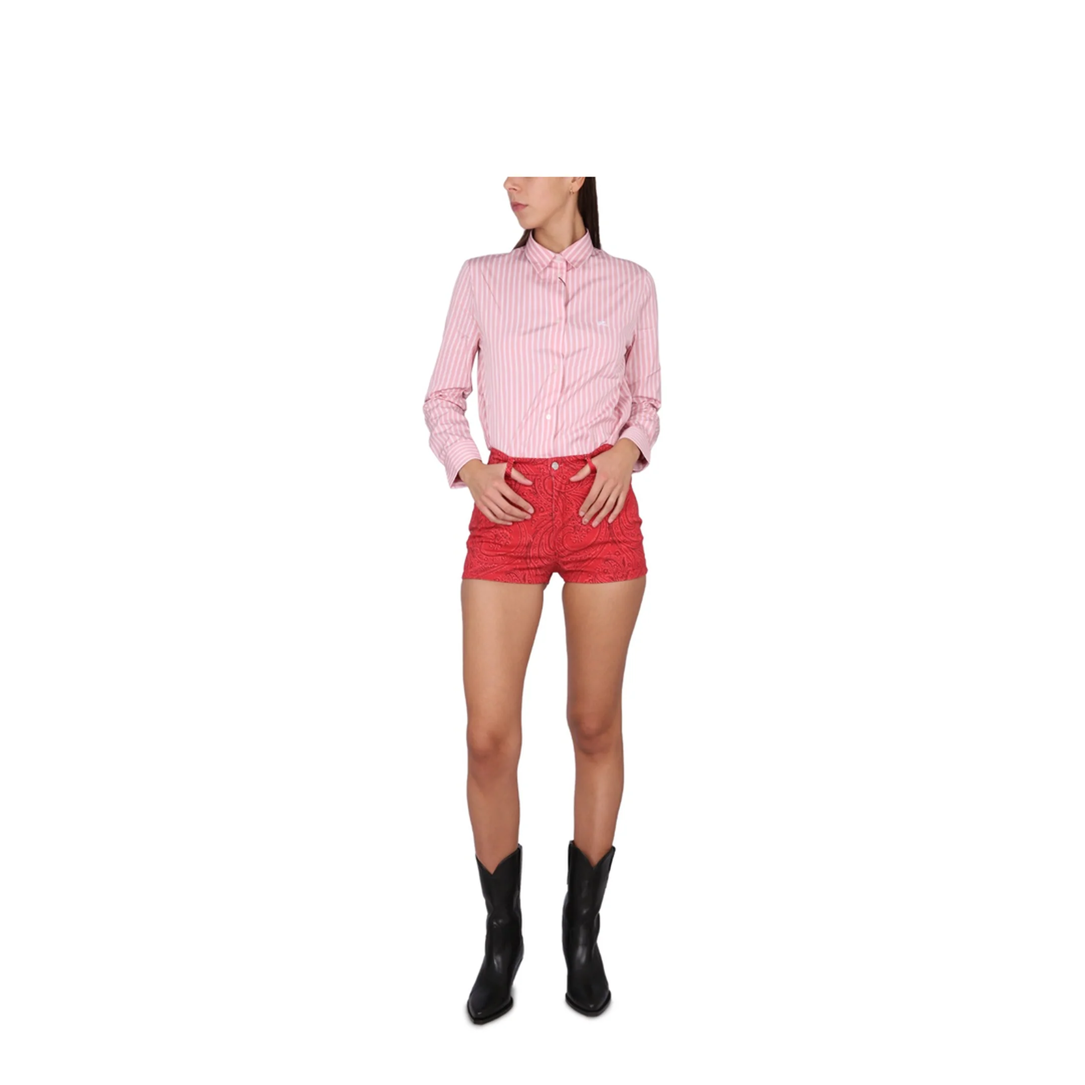 Paisley Print Shorts - Image 2