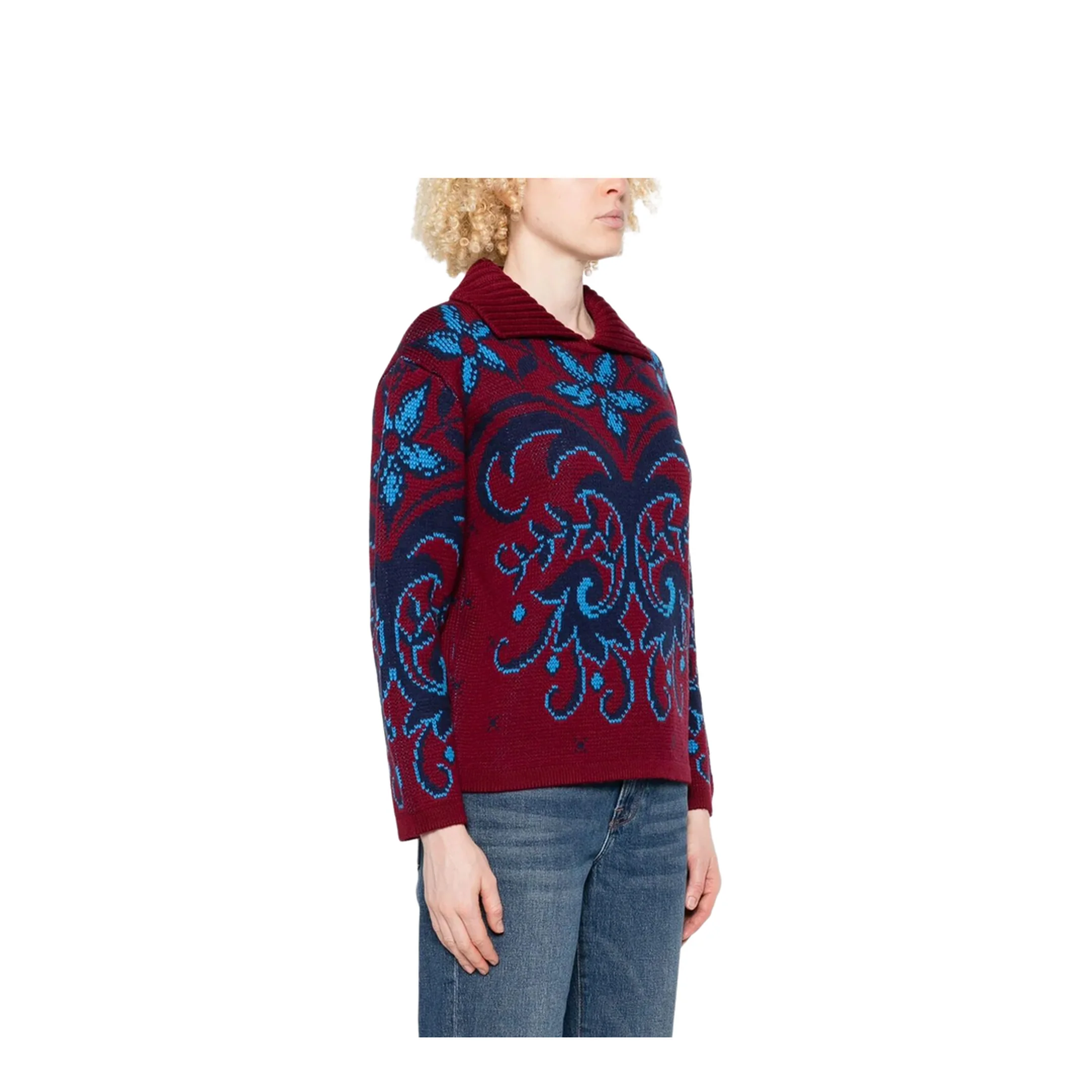 Patterned Sweater - Image 4