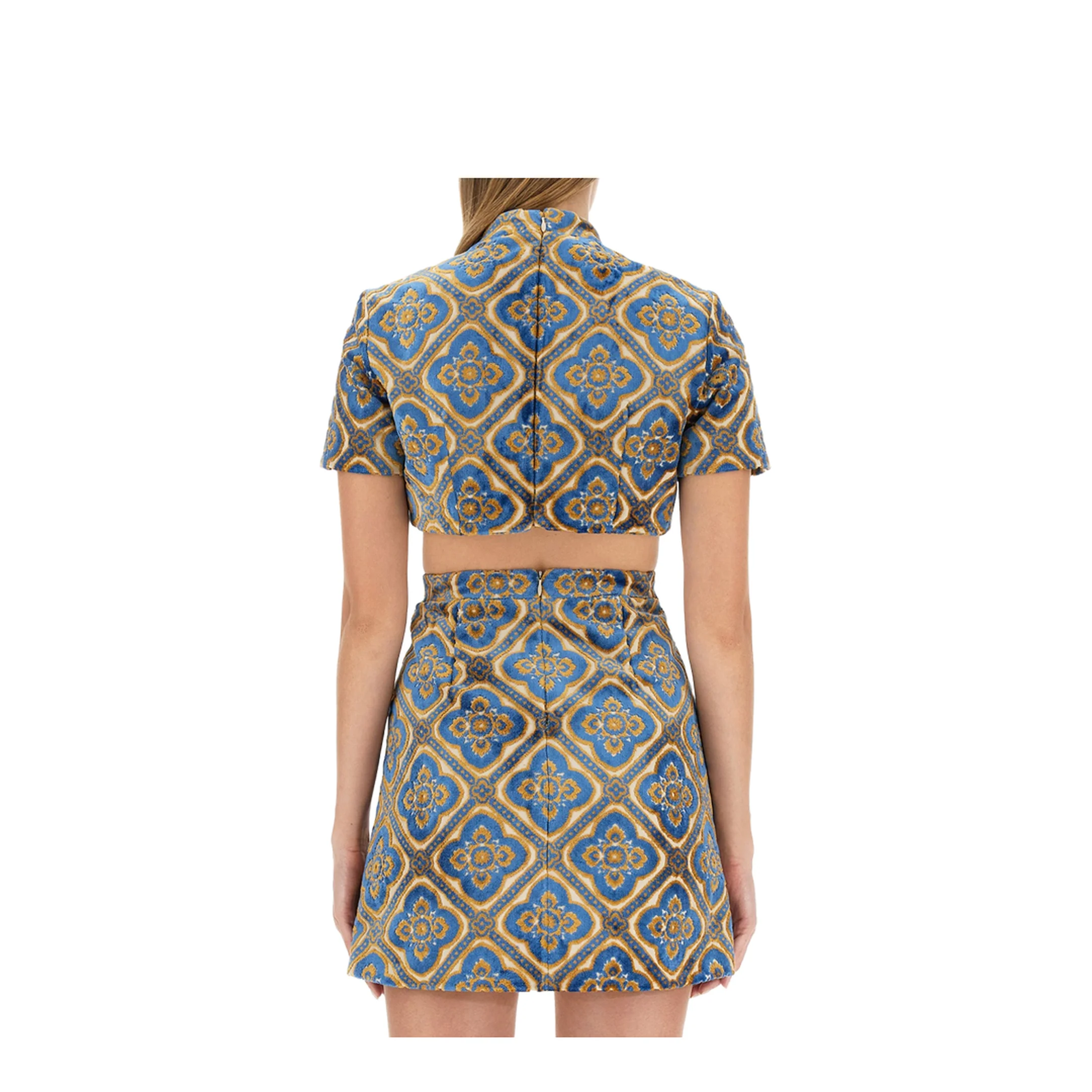 Printed Cropped Top - Image 4