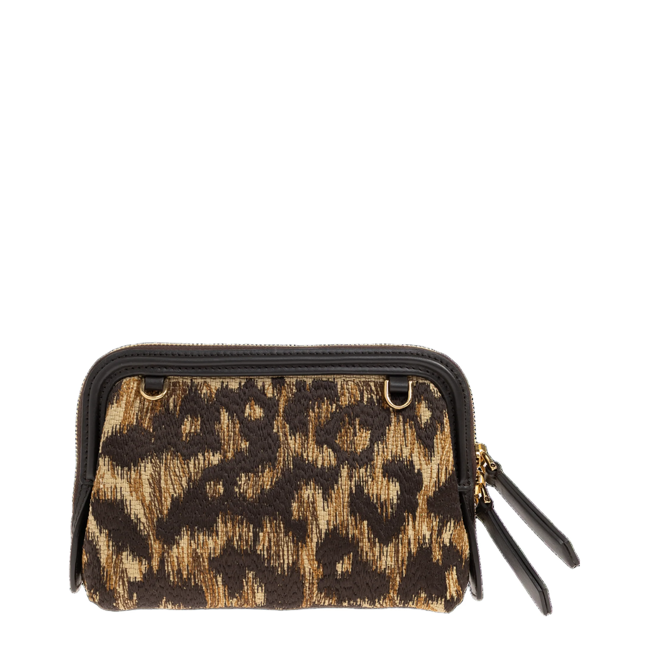 Raffia Doc Pouch with Animal Embroidery - Image 3