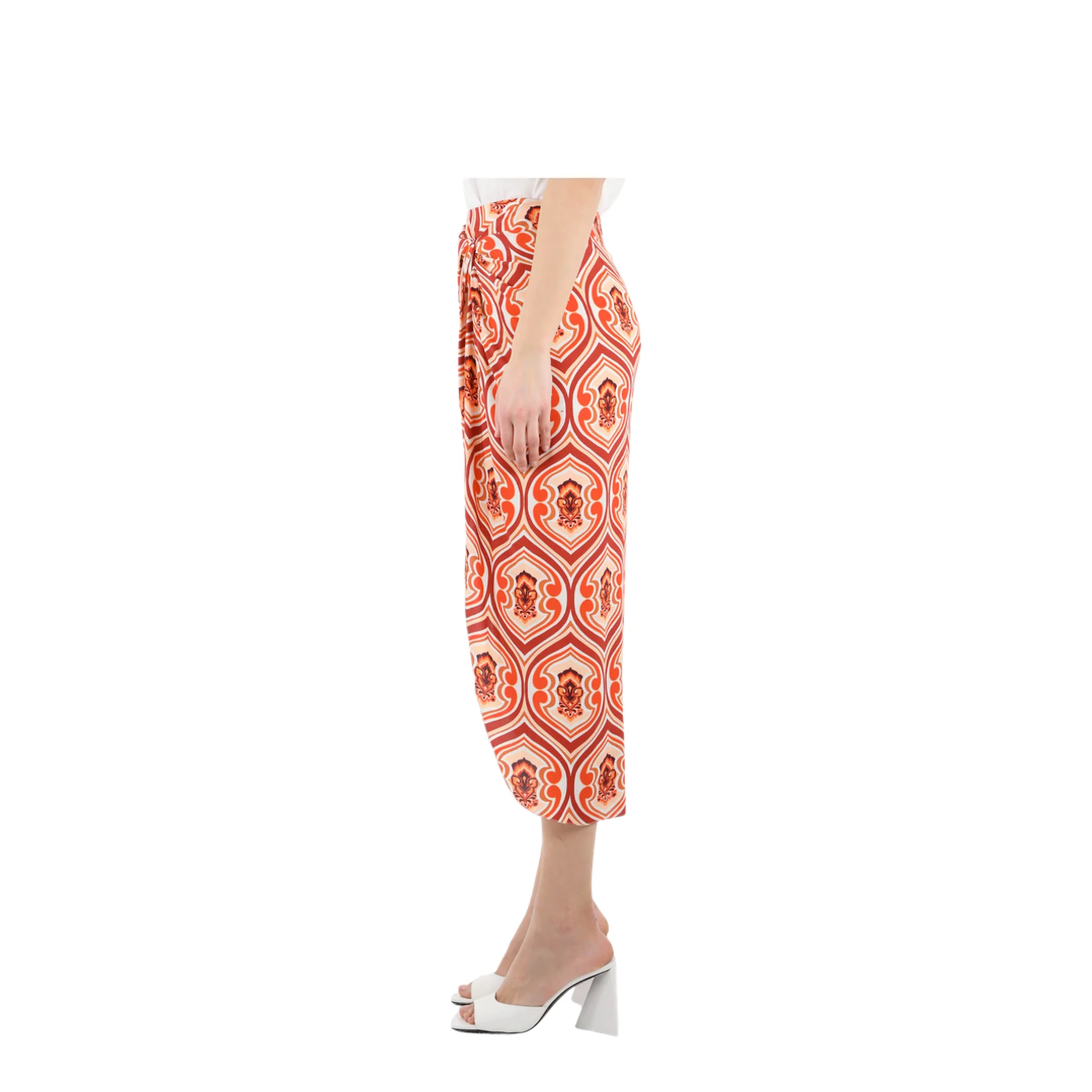 Sarong Skirt With Graphic Print - Image 3