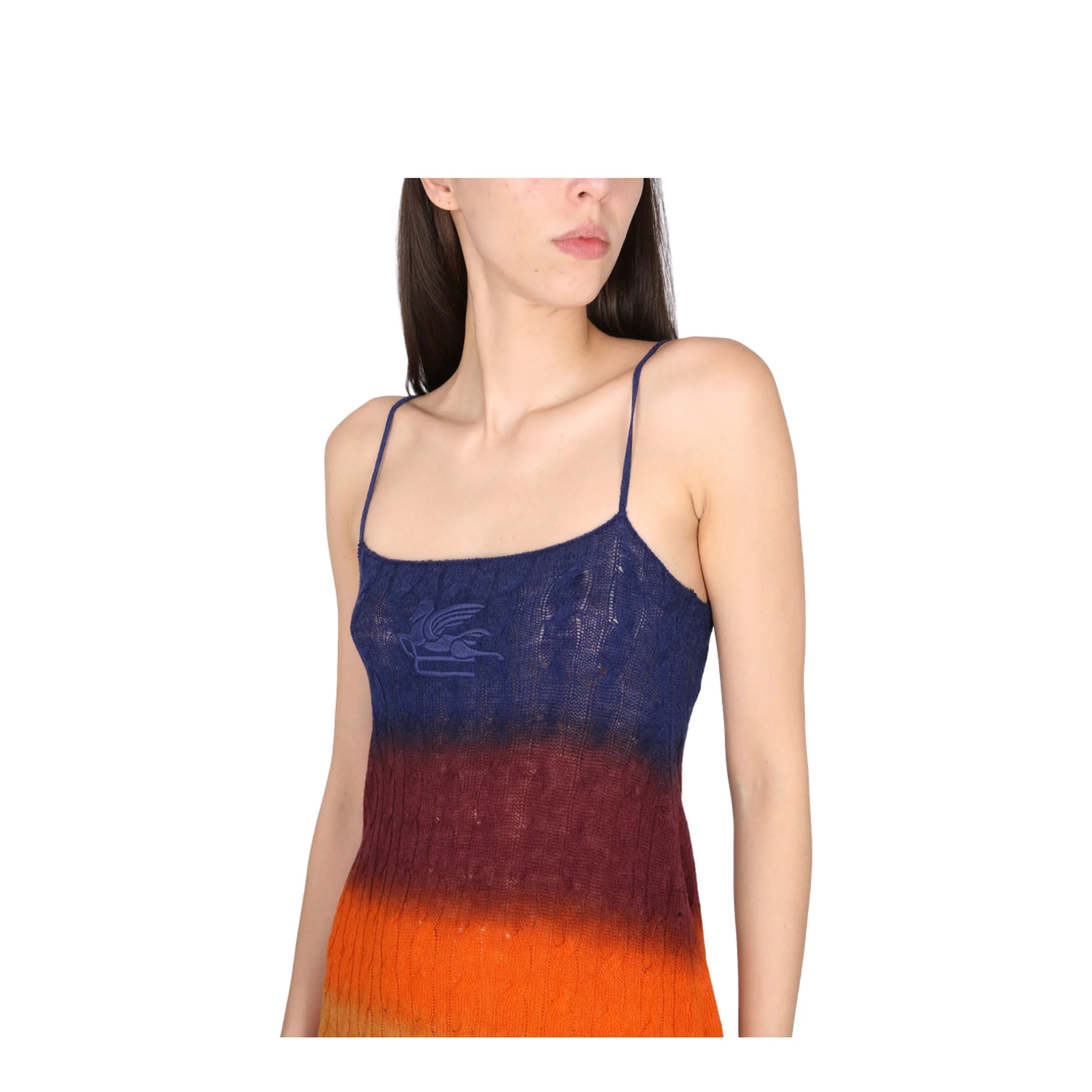 Shaded Braided Wool Mini Dress - Image 4