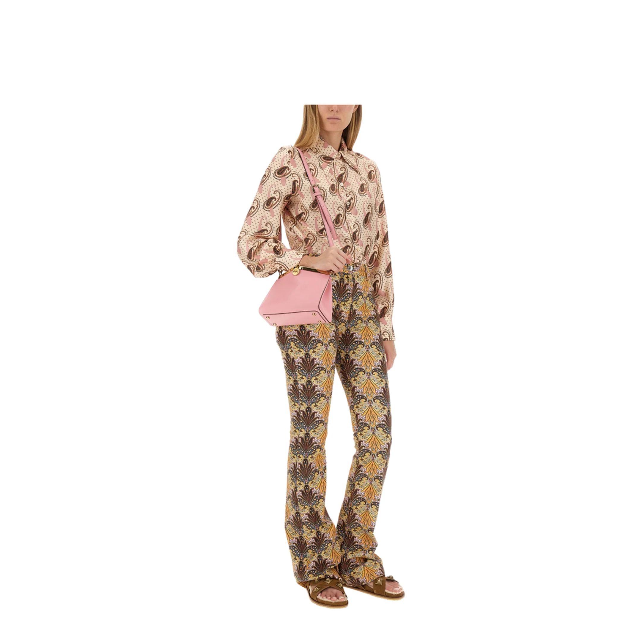 Silk Shirt With Paisley Pattern - Image 2