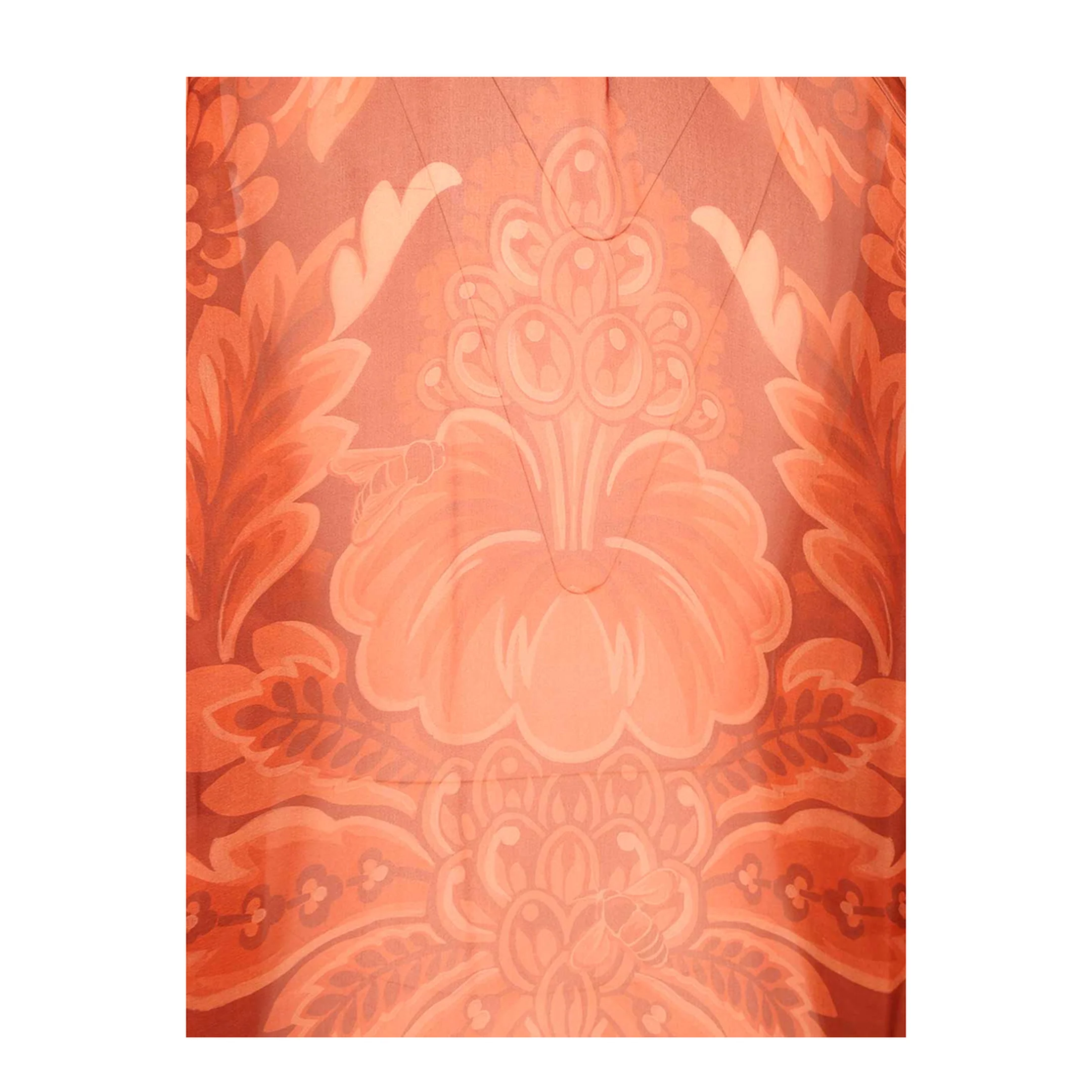 Silk Shirt Orange - Image 5