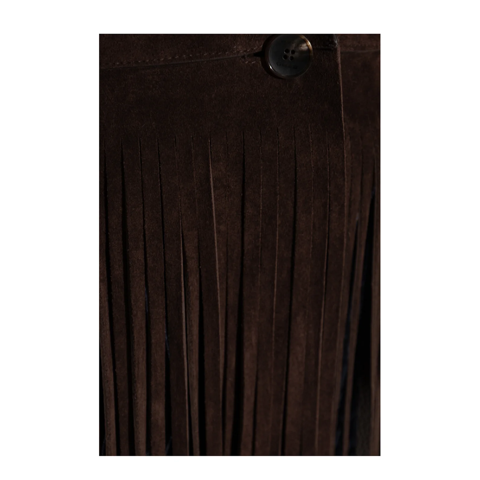 Single-Breasted Suede Jacket - Image 5