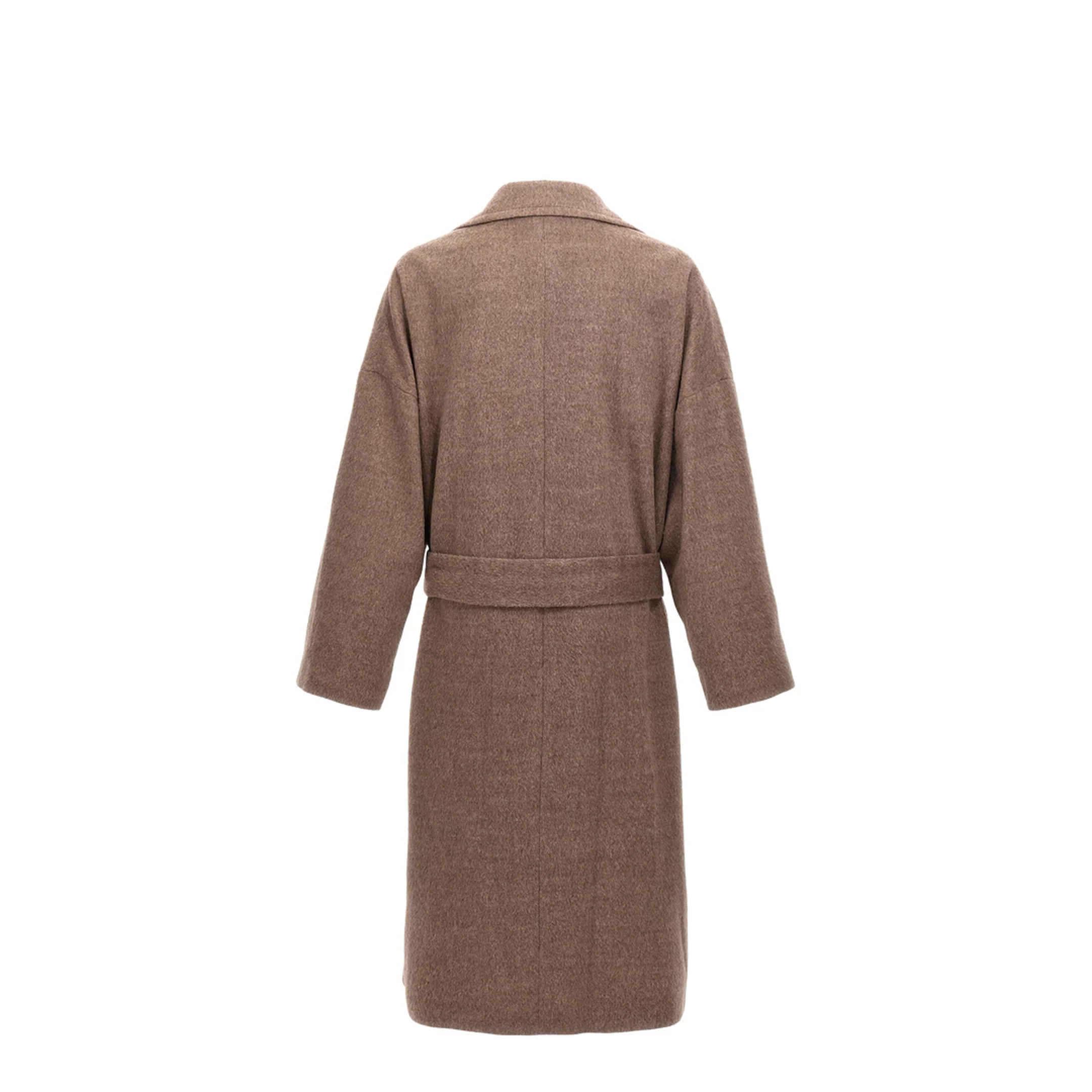 Men's Single Breasted Wool Coat - Image 2