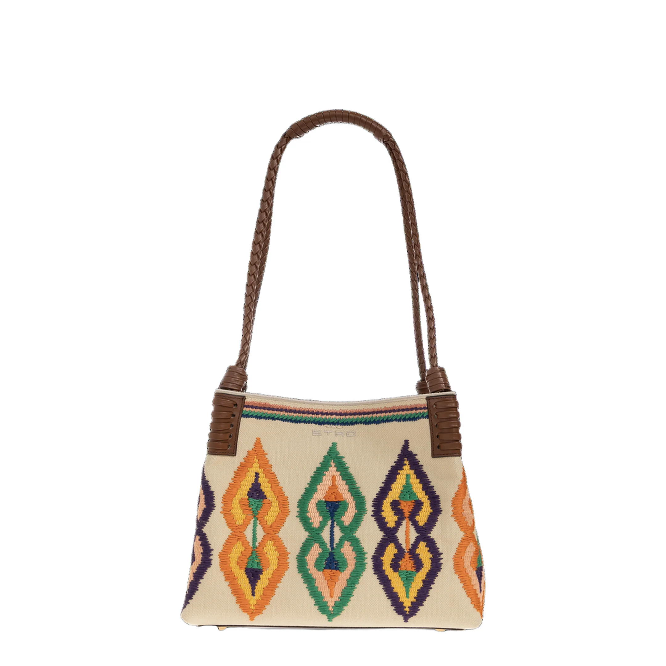 Small Canvas Libra Tote Bag with Embroidery - Image 3