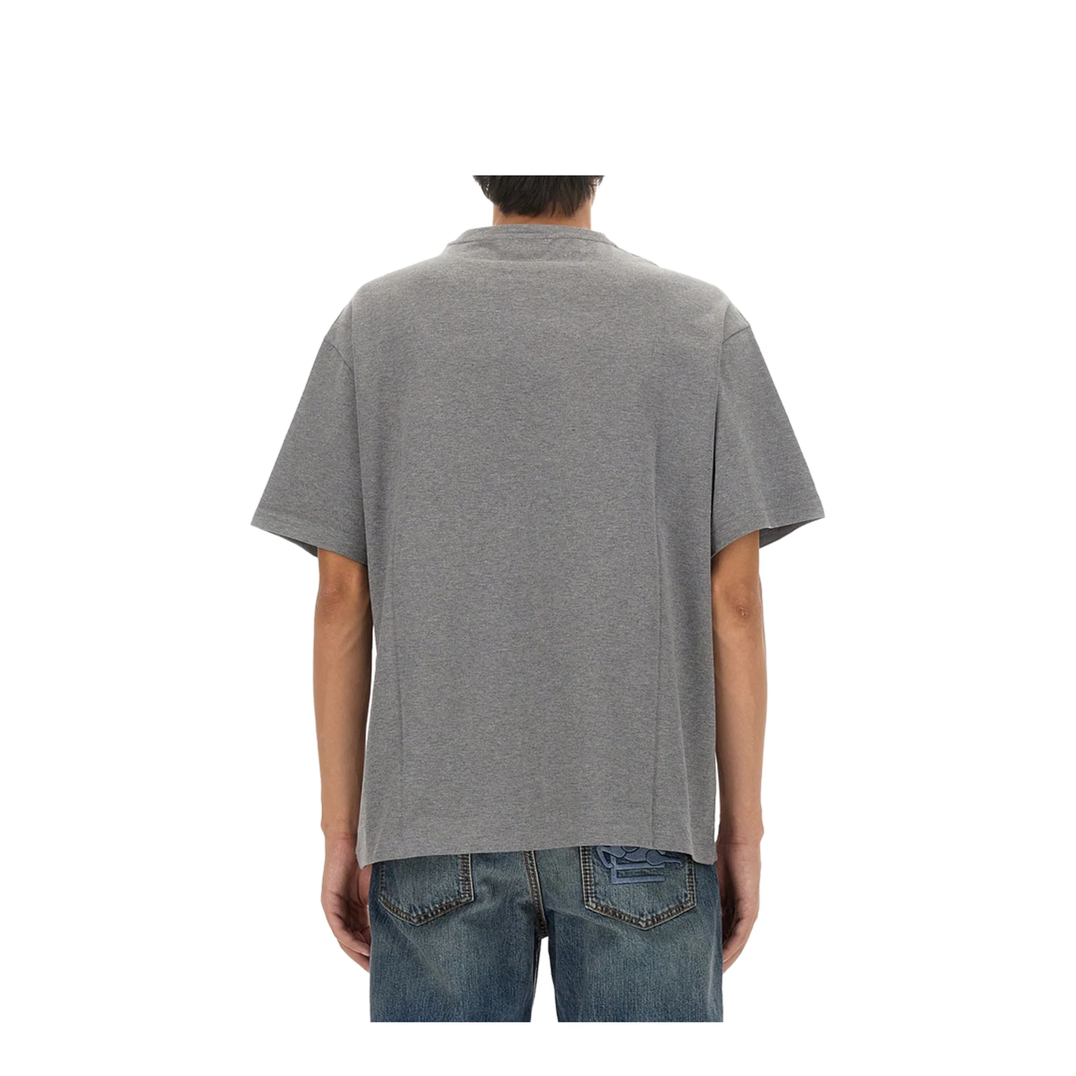 T-shirt With Pegasus Embroidery - Image 3