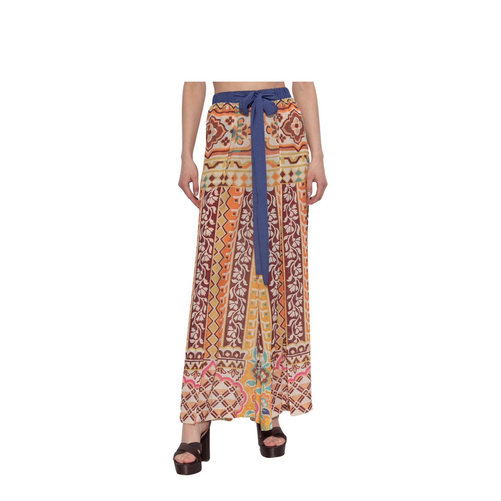 Cropped Tie Pants - Image 3