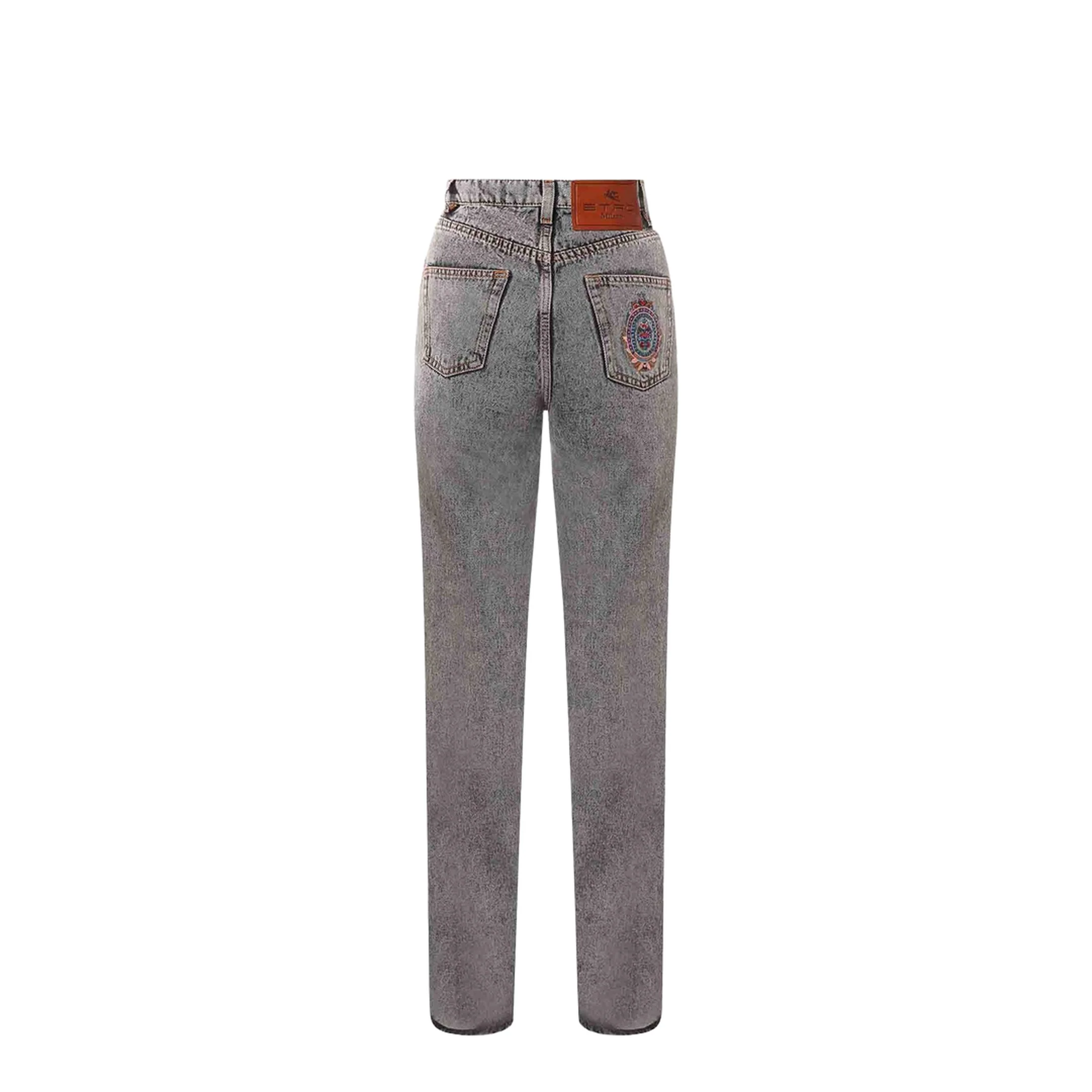 Wide Flare Leg Multi-buttons Jeans - Image 5