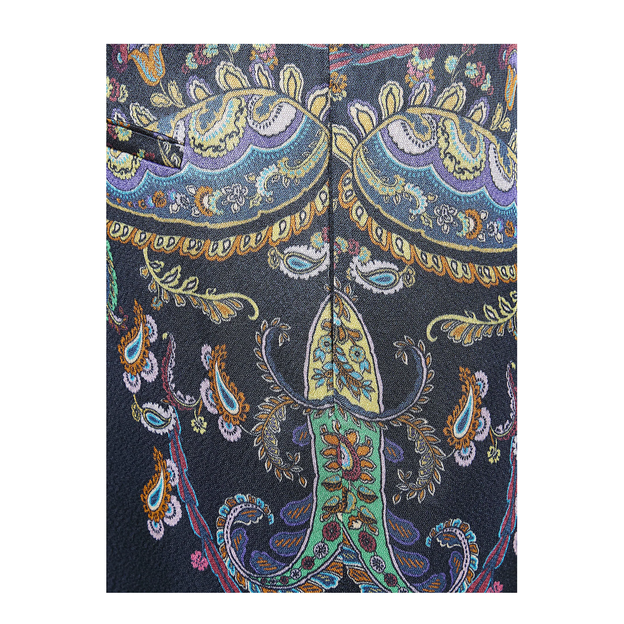 Envers Satin Fabric Wide-Leg Trousers - Multicolor - Image 3