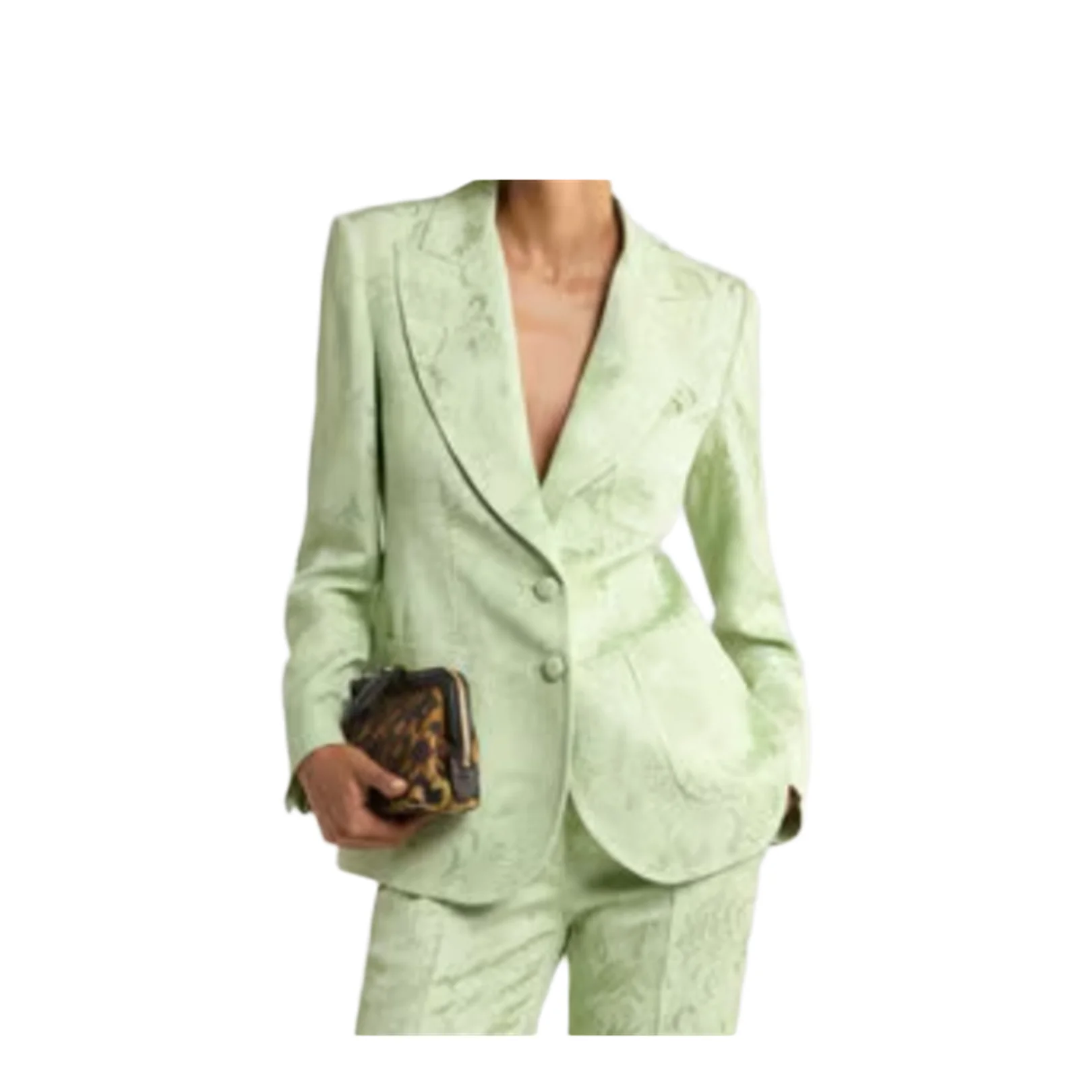 Women's Suit Green - Image 2