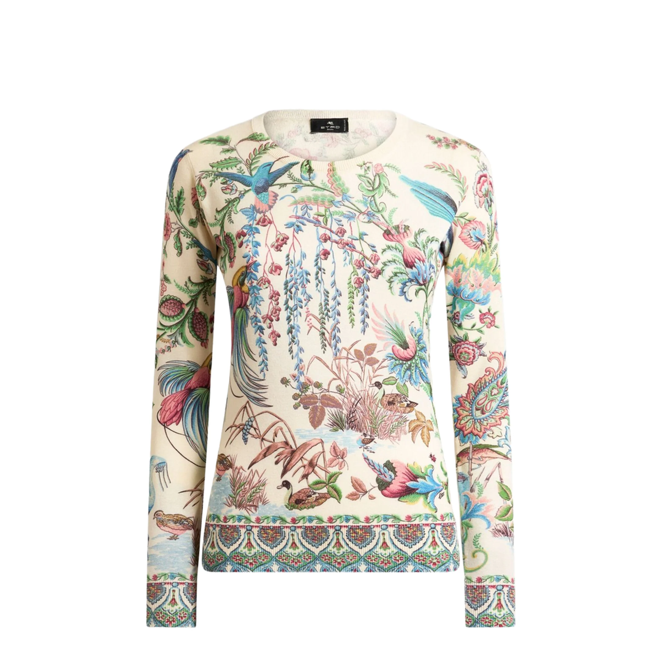 Women's Silk Cashmere Sweater - Image 5