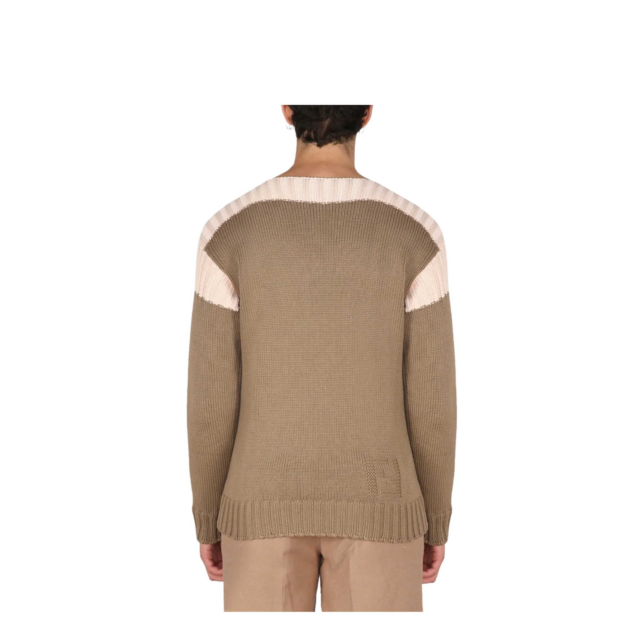 Cotton and Cashmere Sweater - Image 3