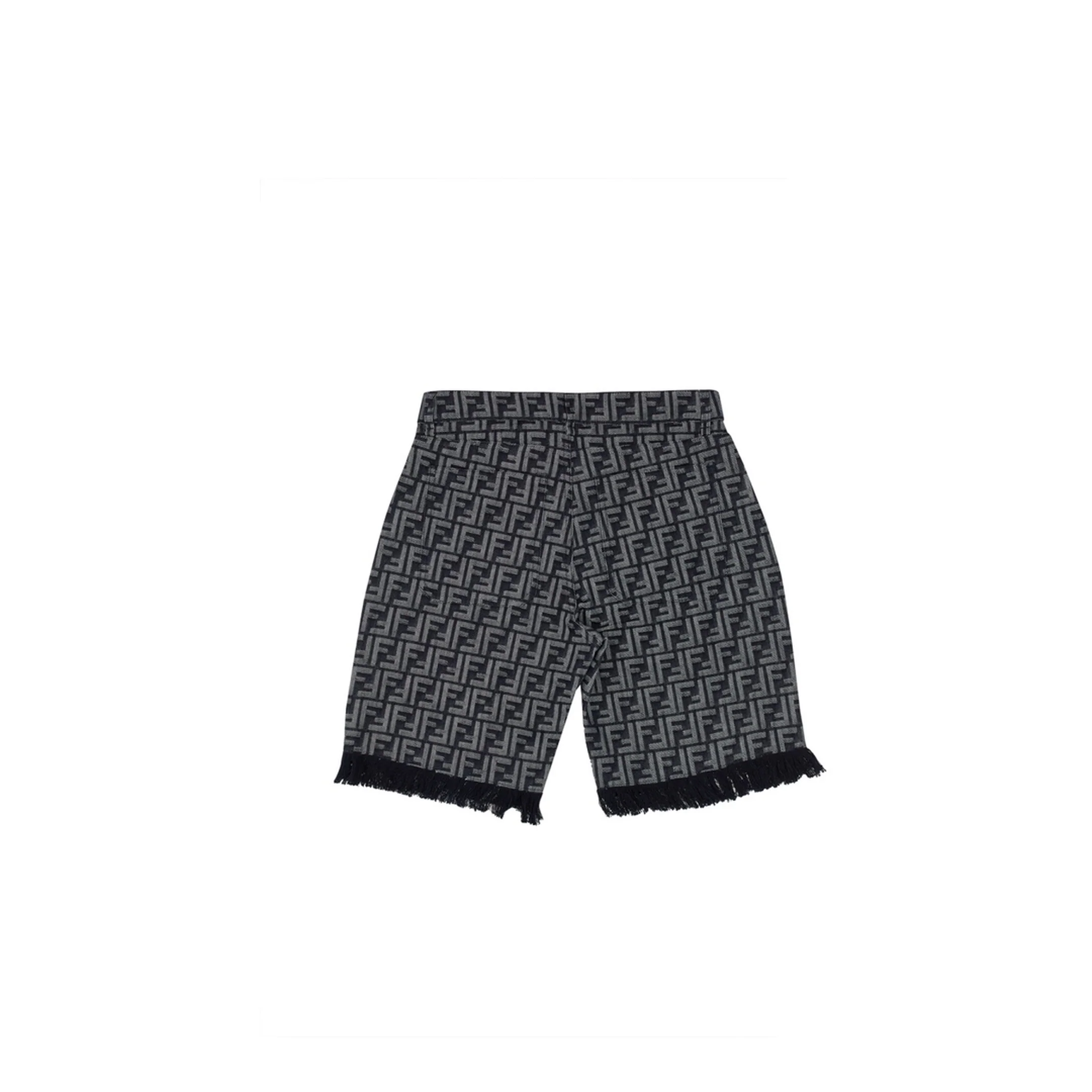 Denim Bermuda Shorts - Image 2