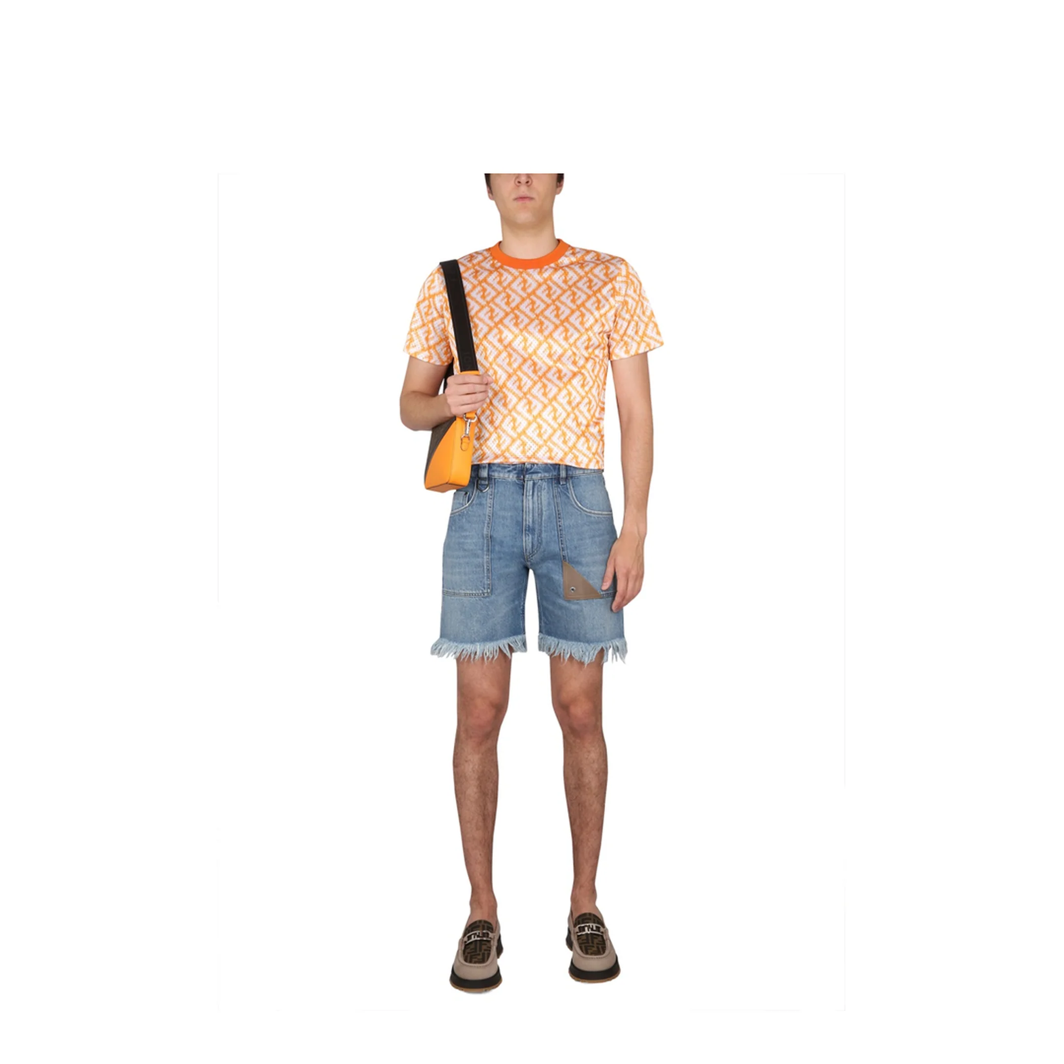 Denim Bermuda Shorts - Image 2