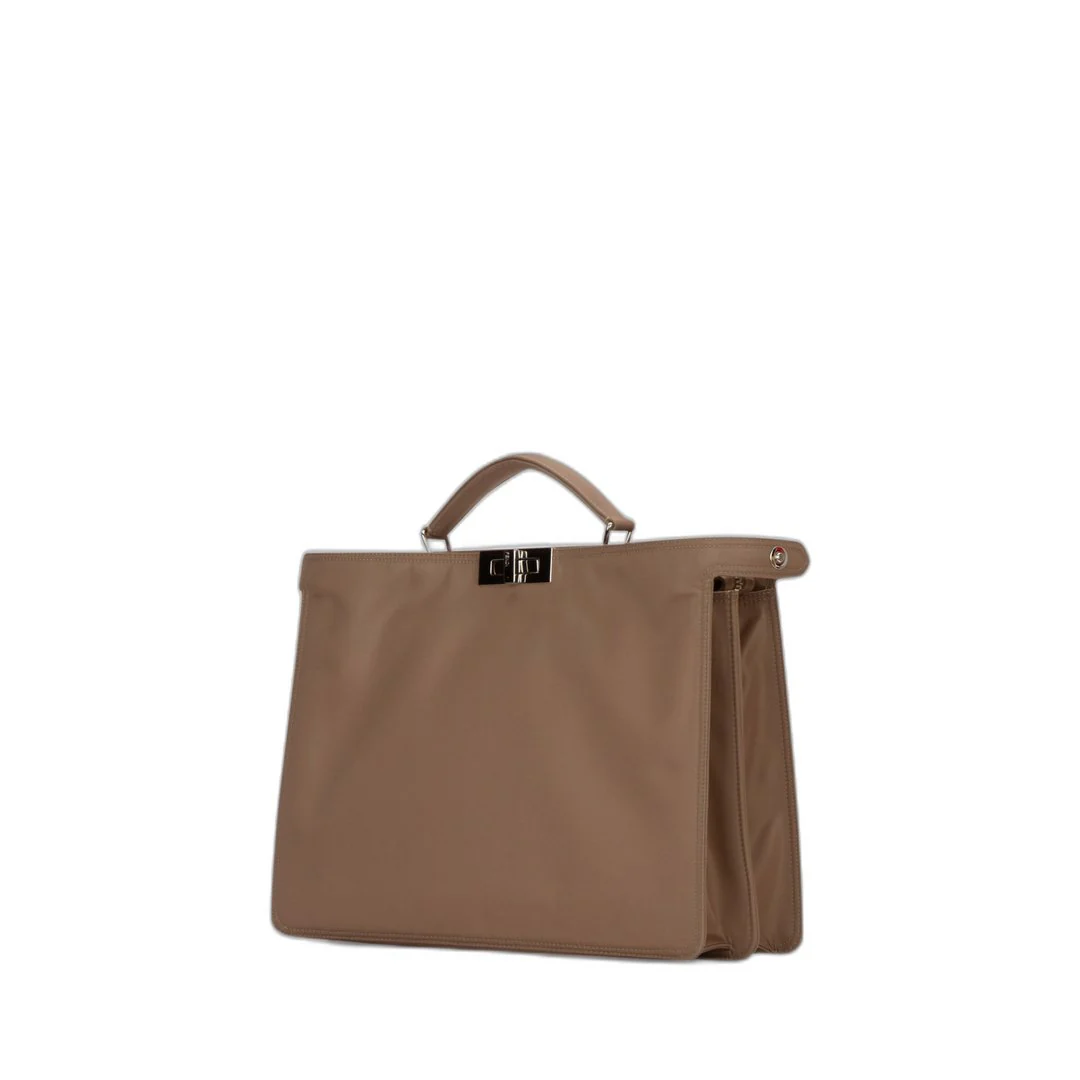 Handbags Peekaboo Recycled Nylon Nutmeg - Image 2