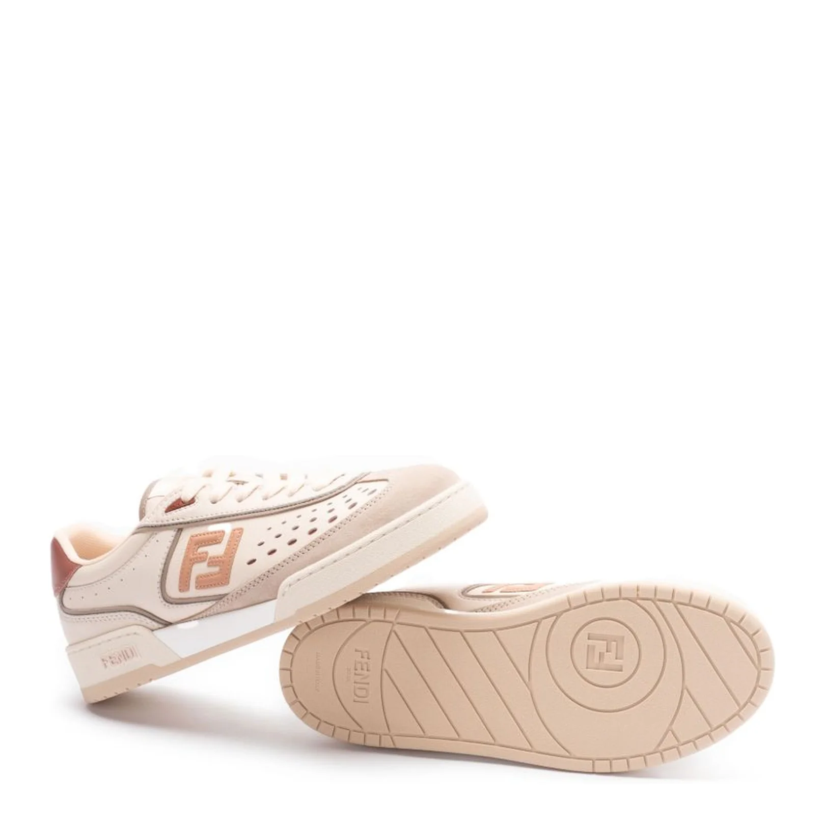 Match Leather Sneakers - Image 5