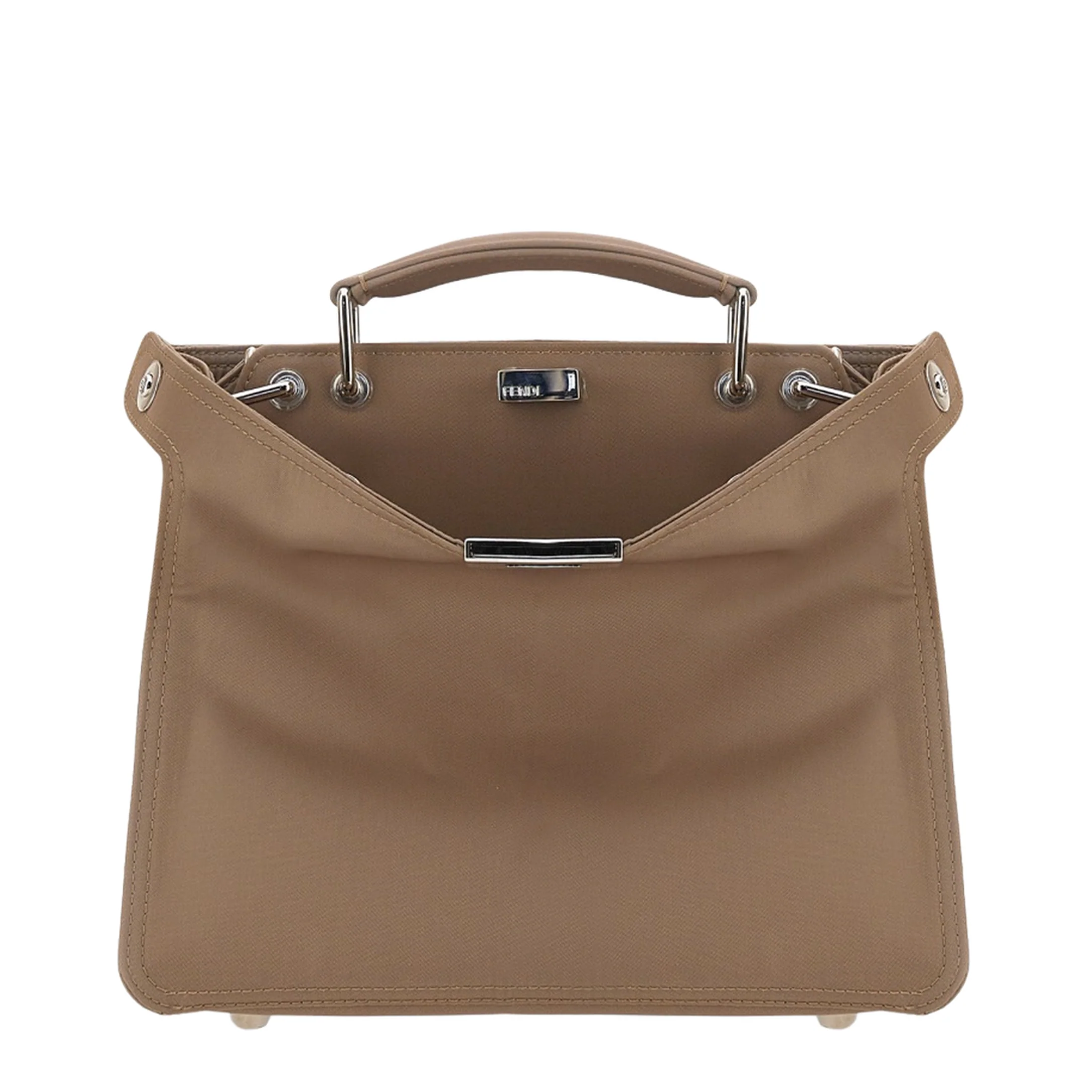 Peekaboo Mini
Brown Nylon Bag