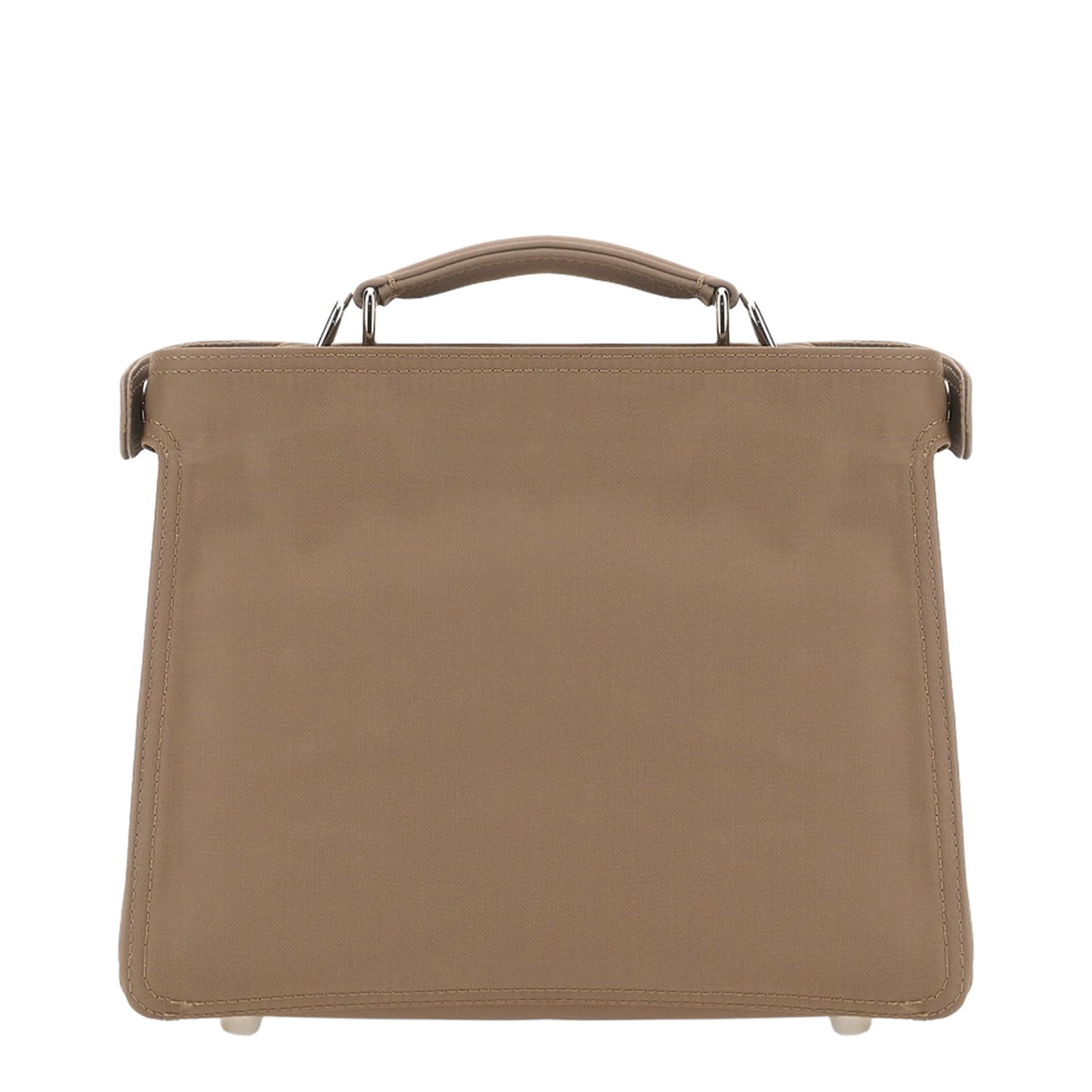 Peekaboo Mini
Brown Nylon Bag - Image 4