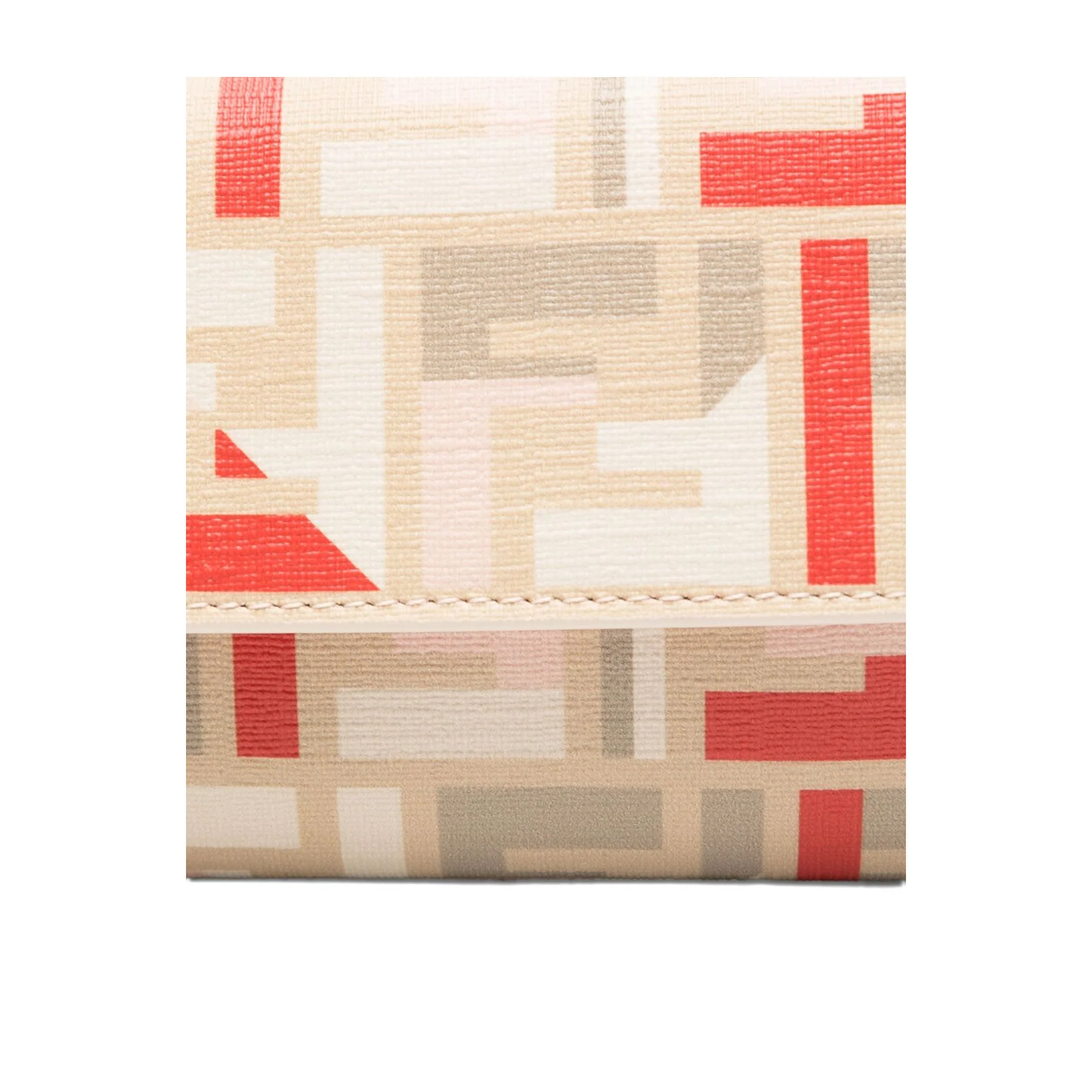 Roma Continental With Chain Fabric Beige - Image 4