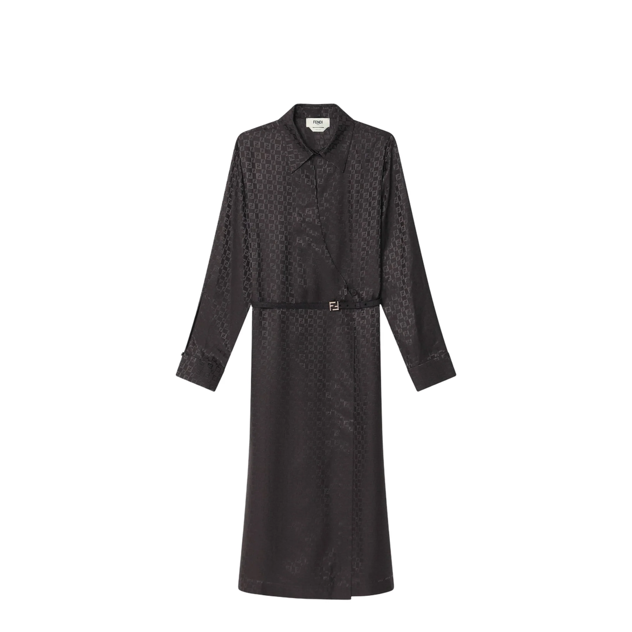 Silk Brown Dress
