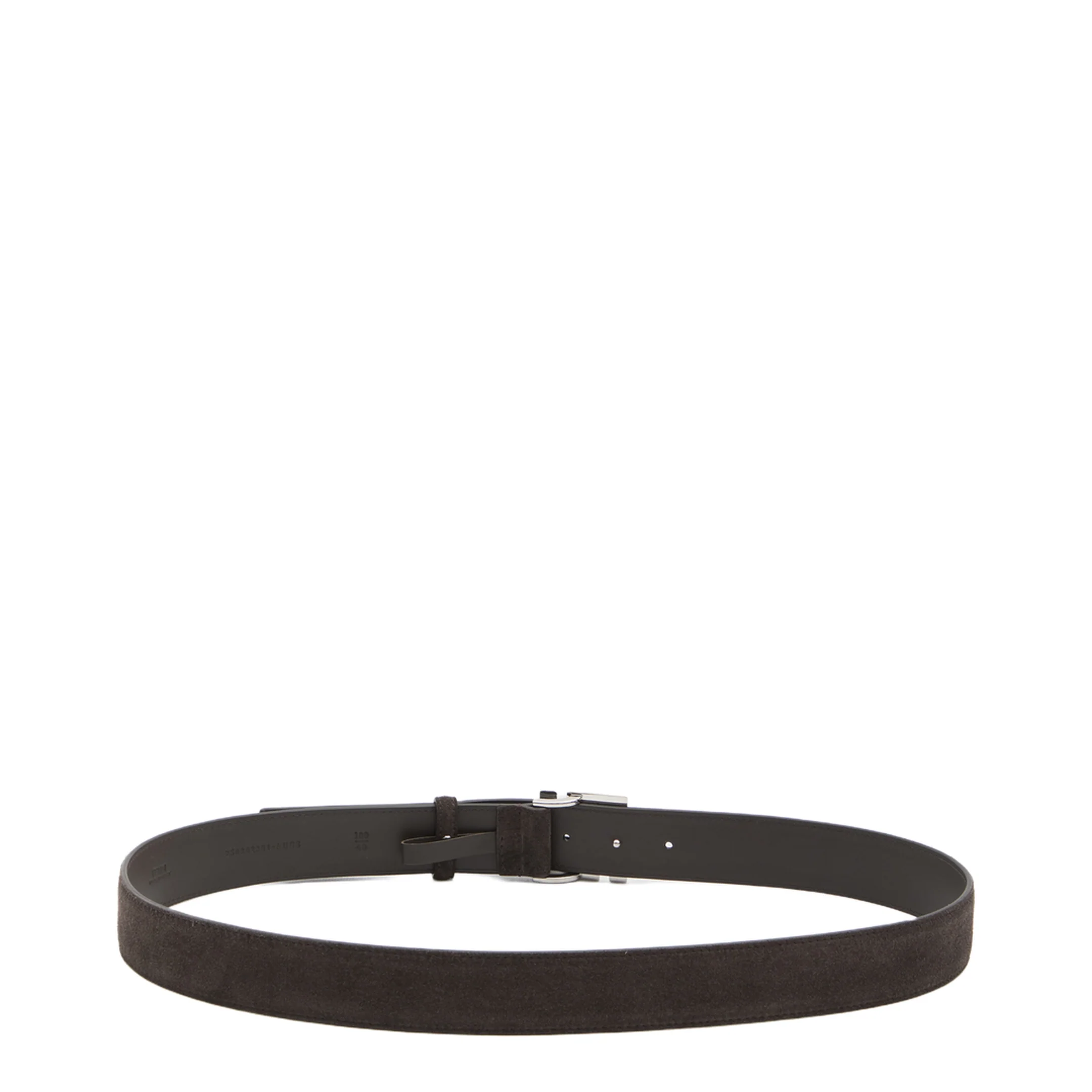 Squared Belt Leather Brown - Image 2