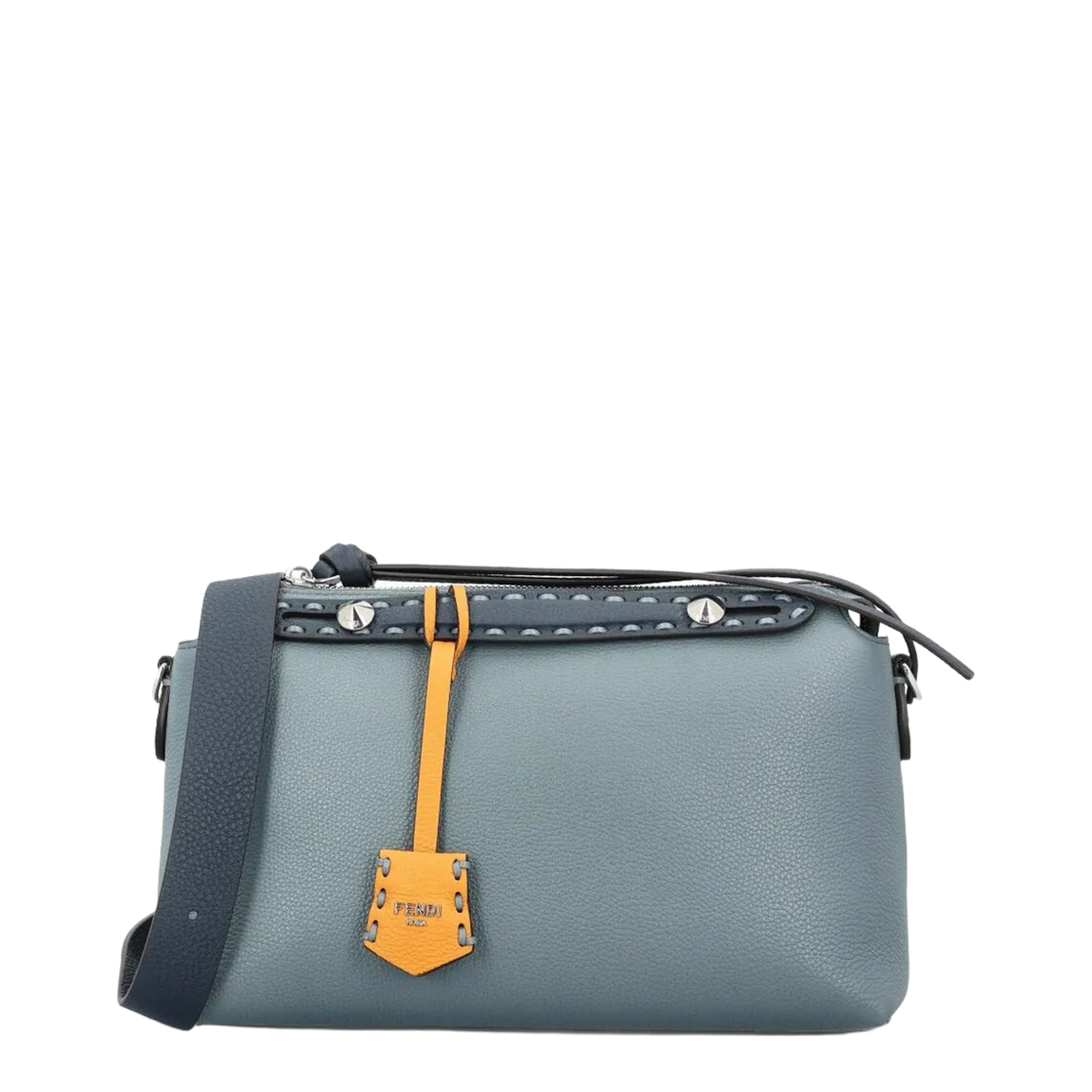 By The Way Medium Leather Handbag - Grey