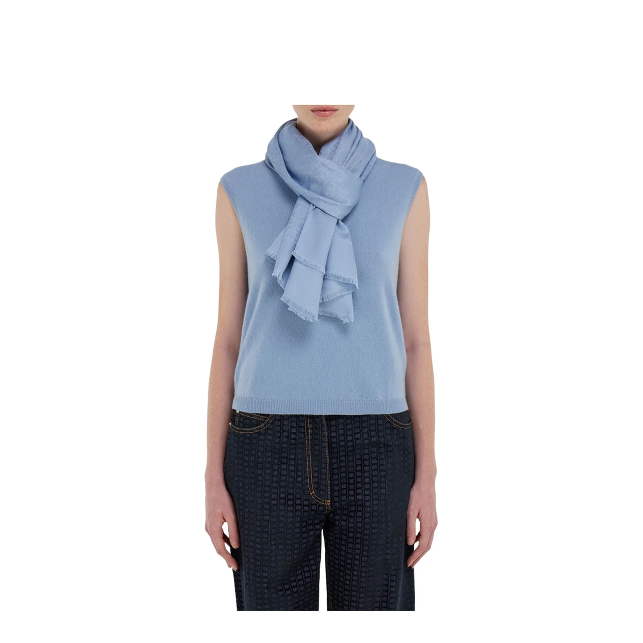Clear Blue Scarfs - Image 2
