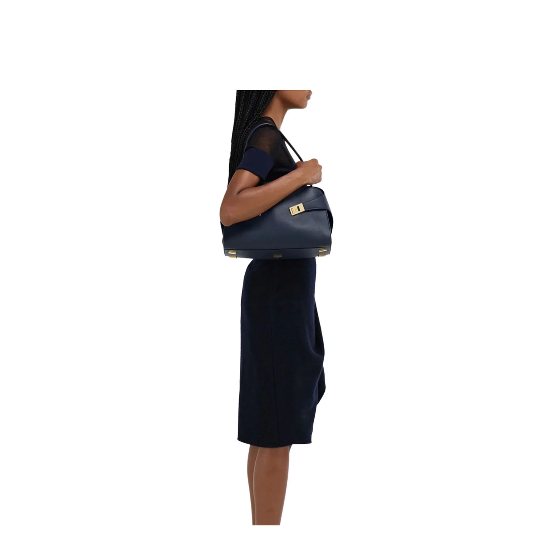 Hug Soft Medium Bicolor Shoulder Bag - Image 2