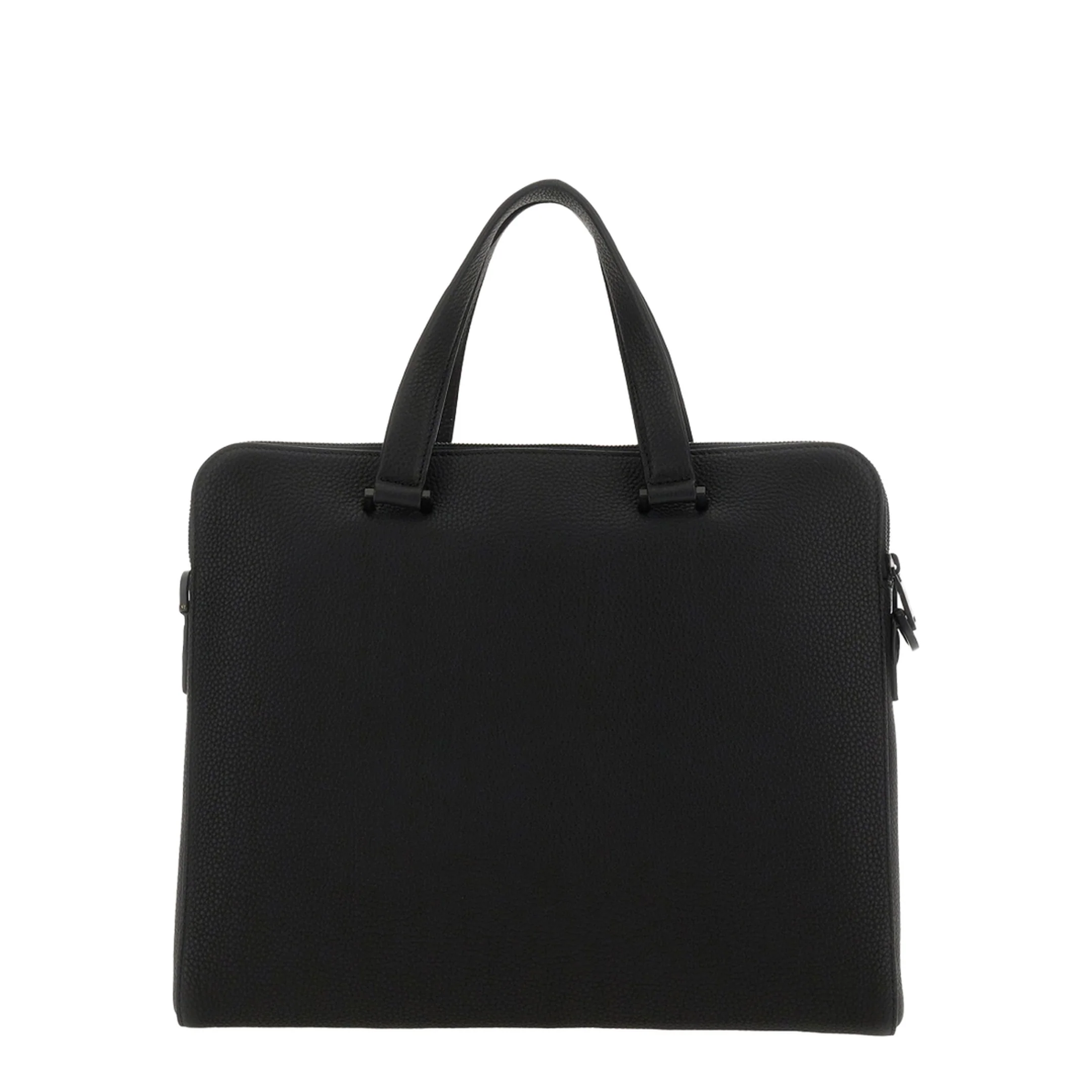 Business Bag Leather Black - Image 3