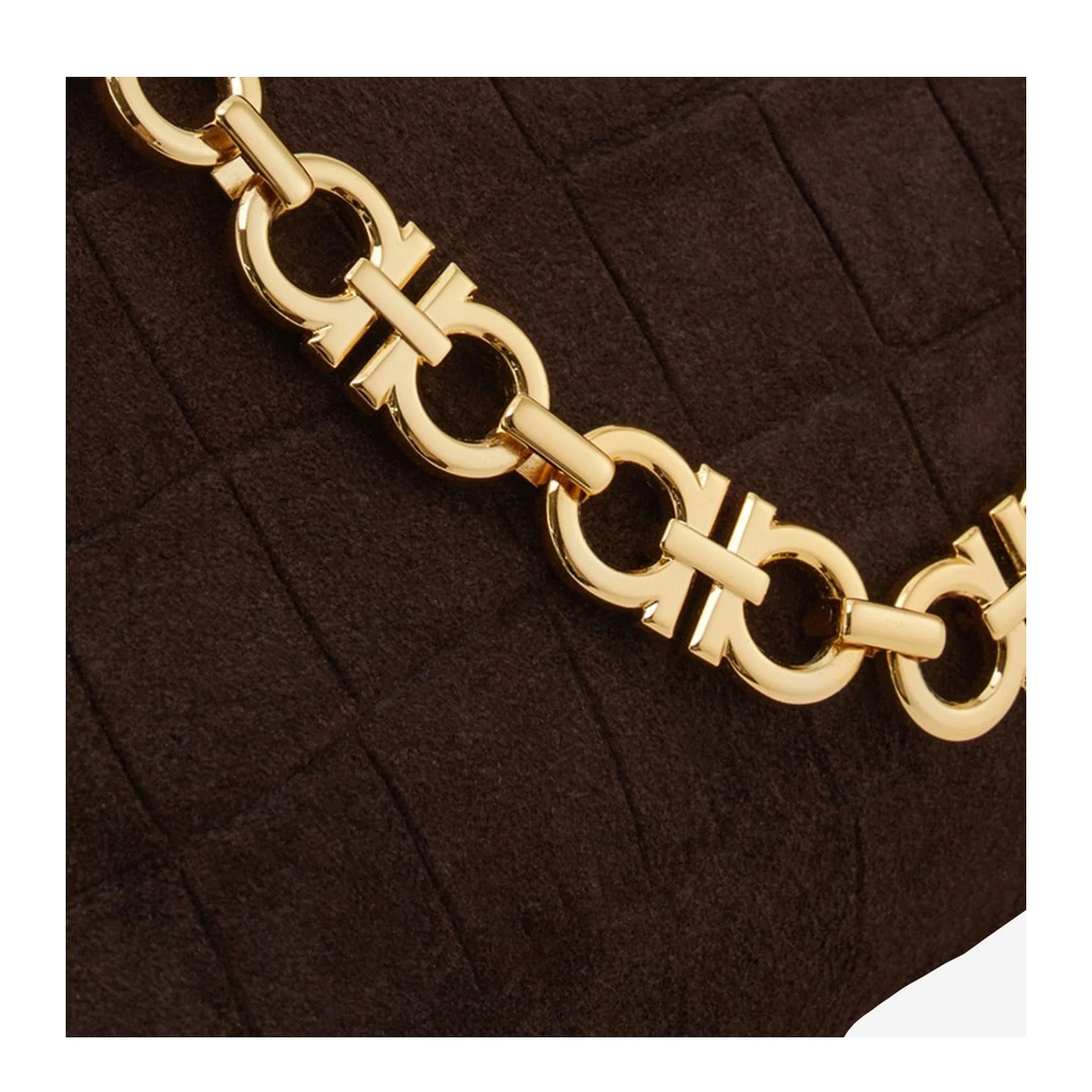Chain Folded Small Shoulder Bag - Testa di Moro - Image 4
