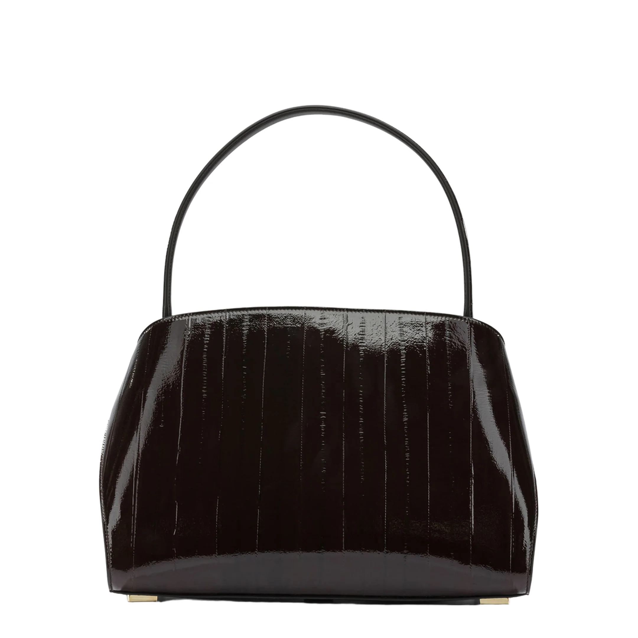 Hug Soft Medium Leather Shoulder Bags - Brown - Image 3