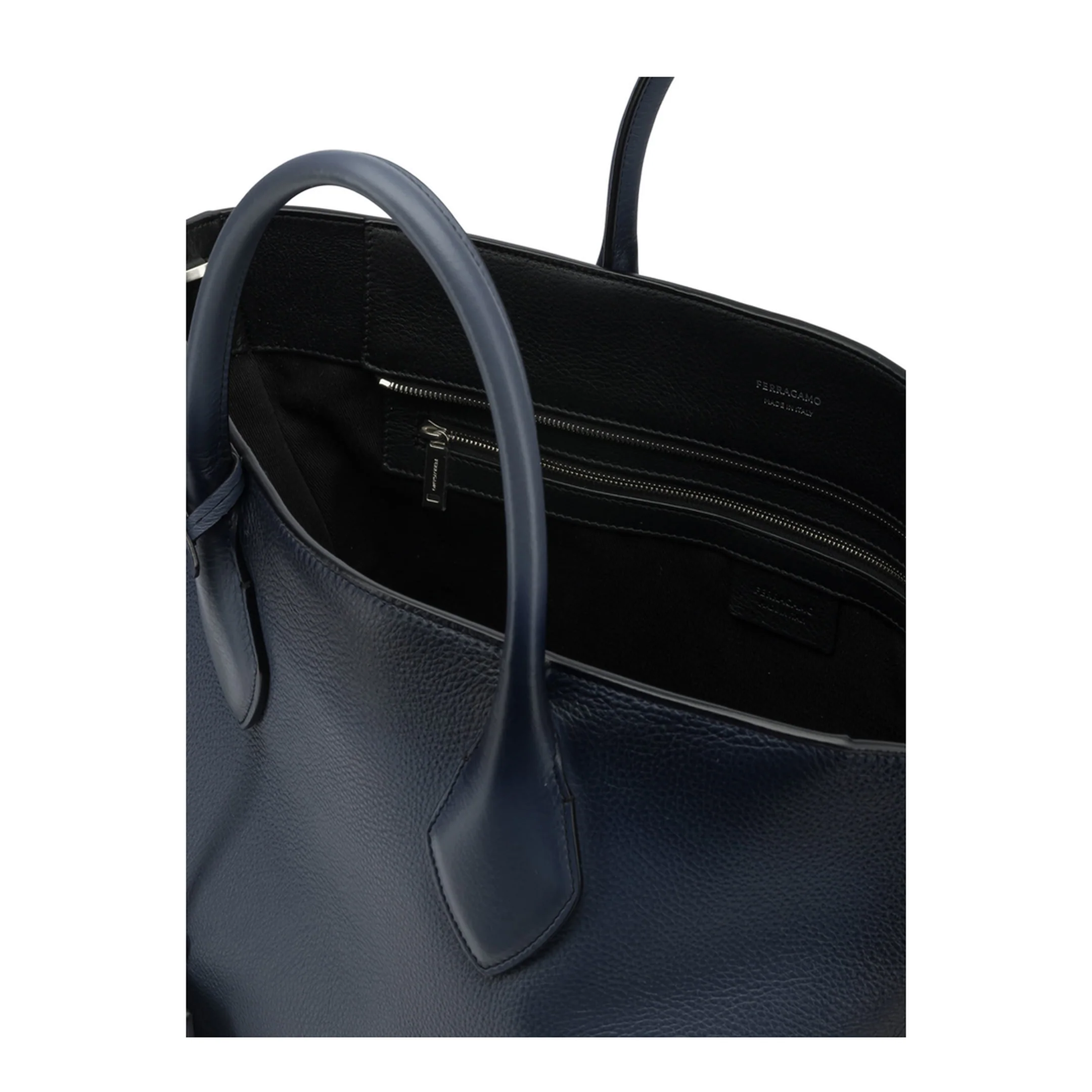 Star-Shaped Large Calfskin Tote Bag - Midnight Blue - Image 5