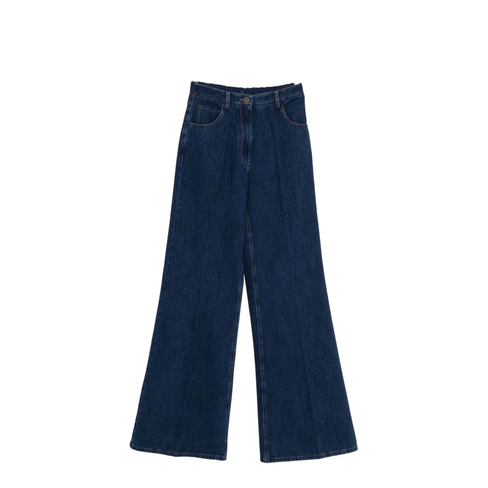 Viscose Ponte Knit Oliver Pants Indaco Black PLUS 3X