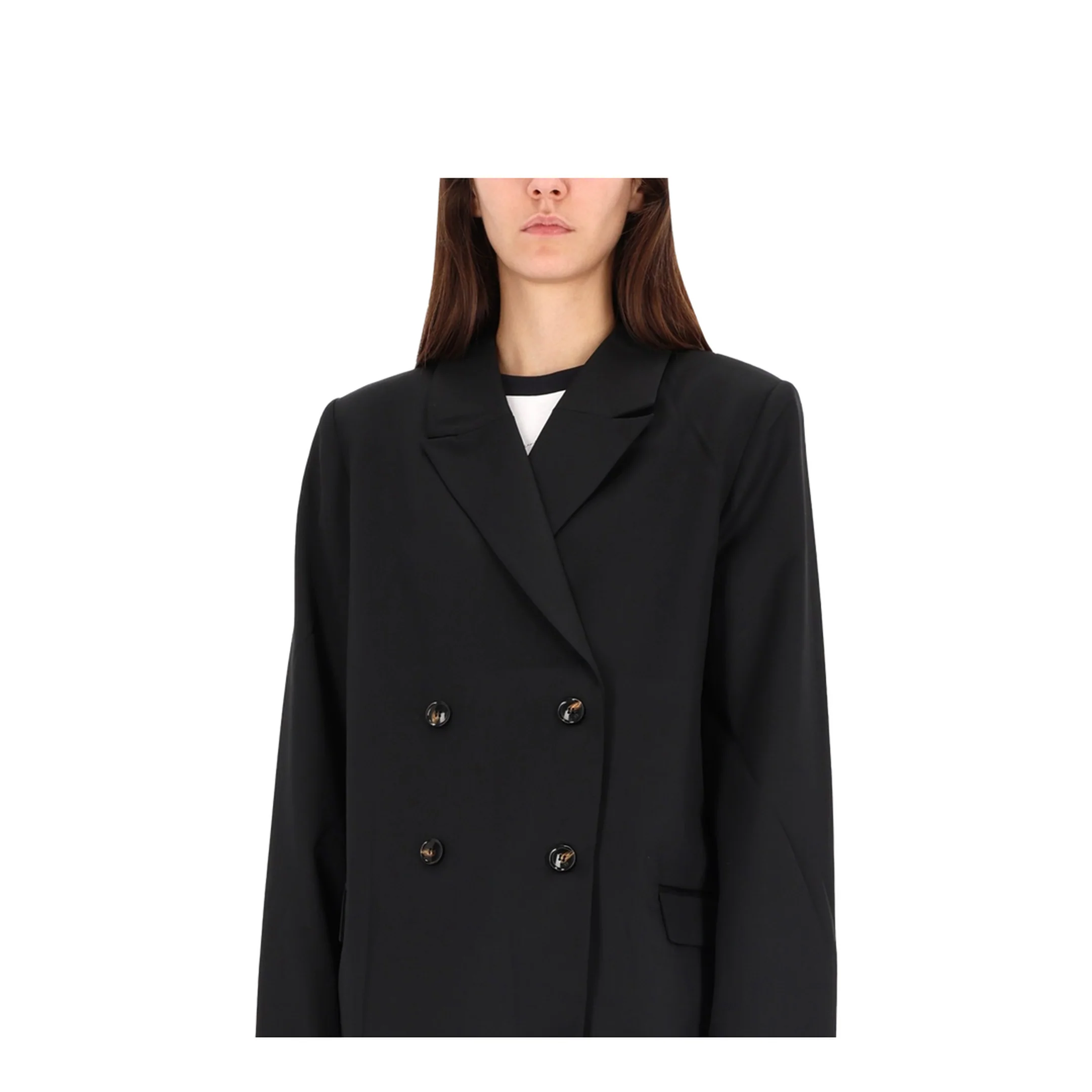 Double-Breasted Wool Jacket - Image 4
