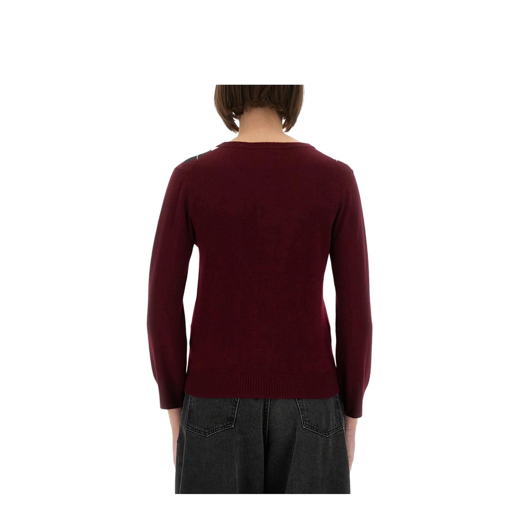 Jacquard Cashmere Cardigan - Image 3