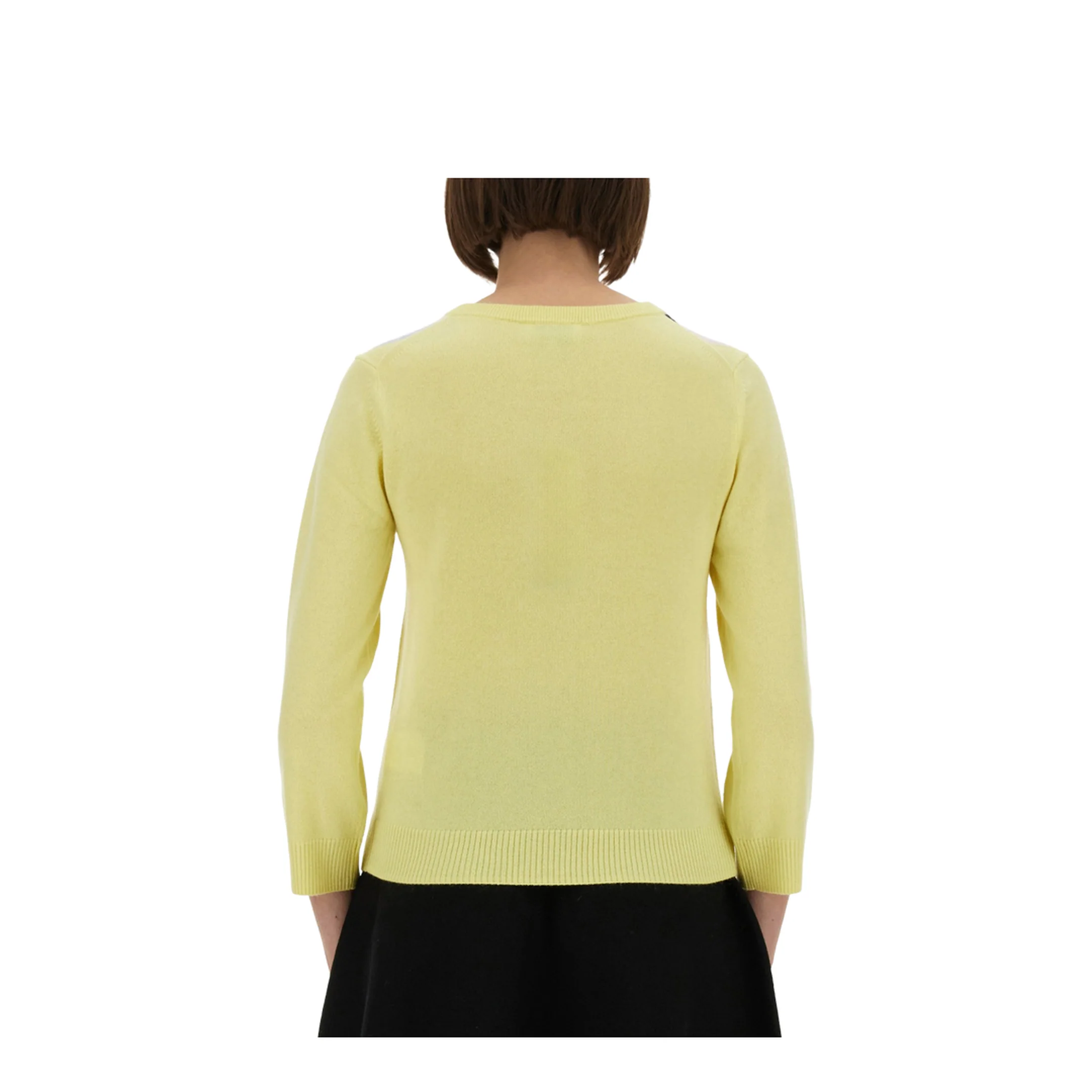 Jacquard Cashmere Cardigan - Image 2
