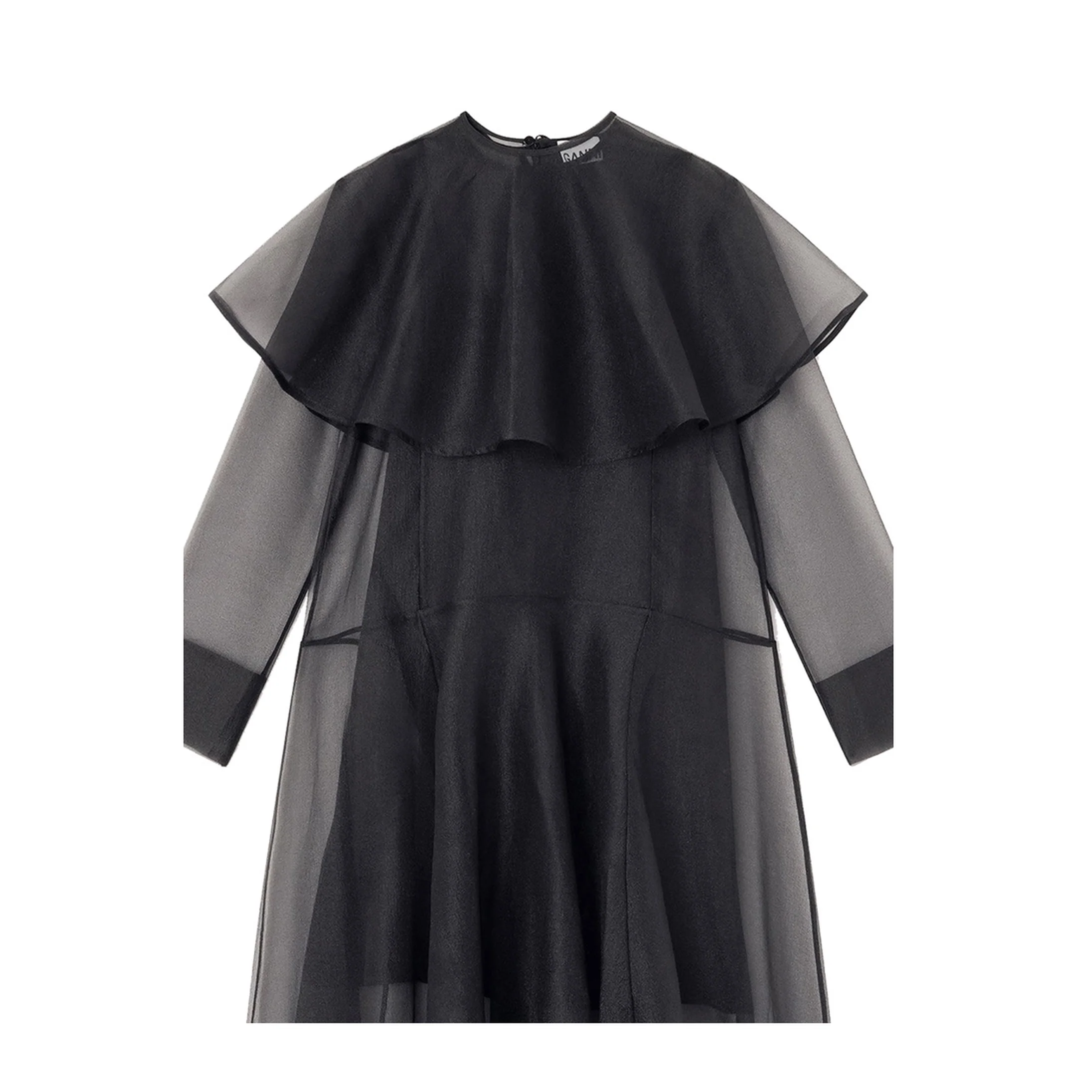 Long Dress with Hoop Collar - Image 2