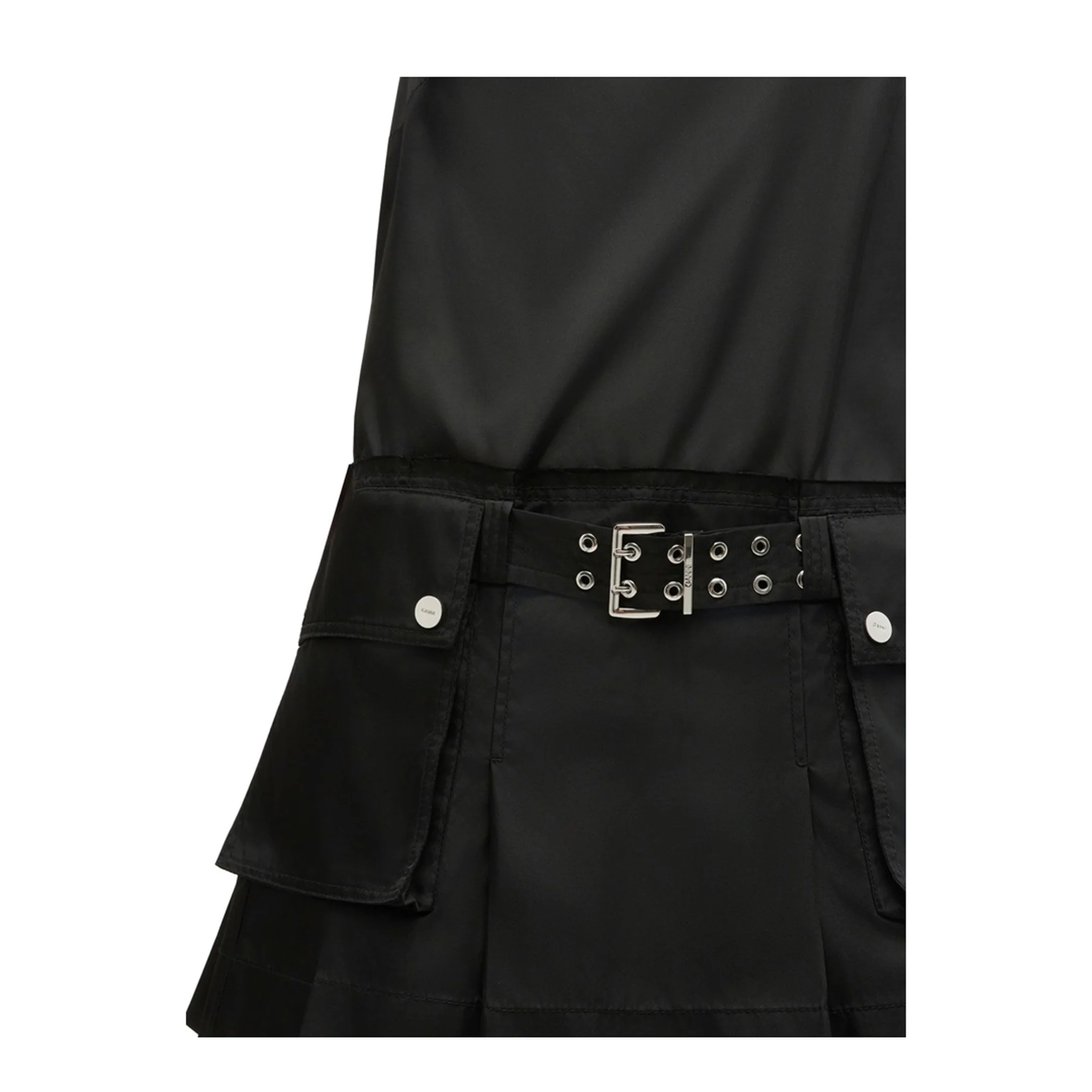 Mini Dress with Belt - Image 2