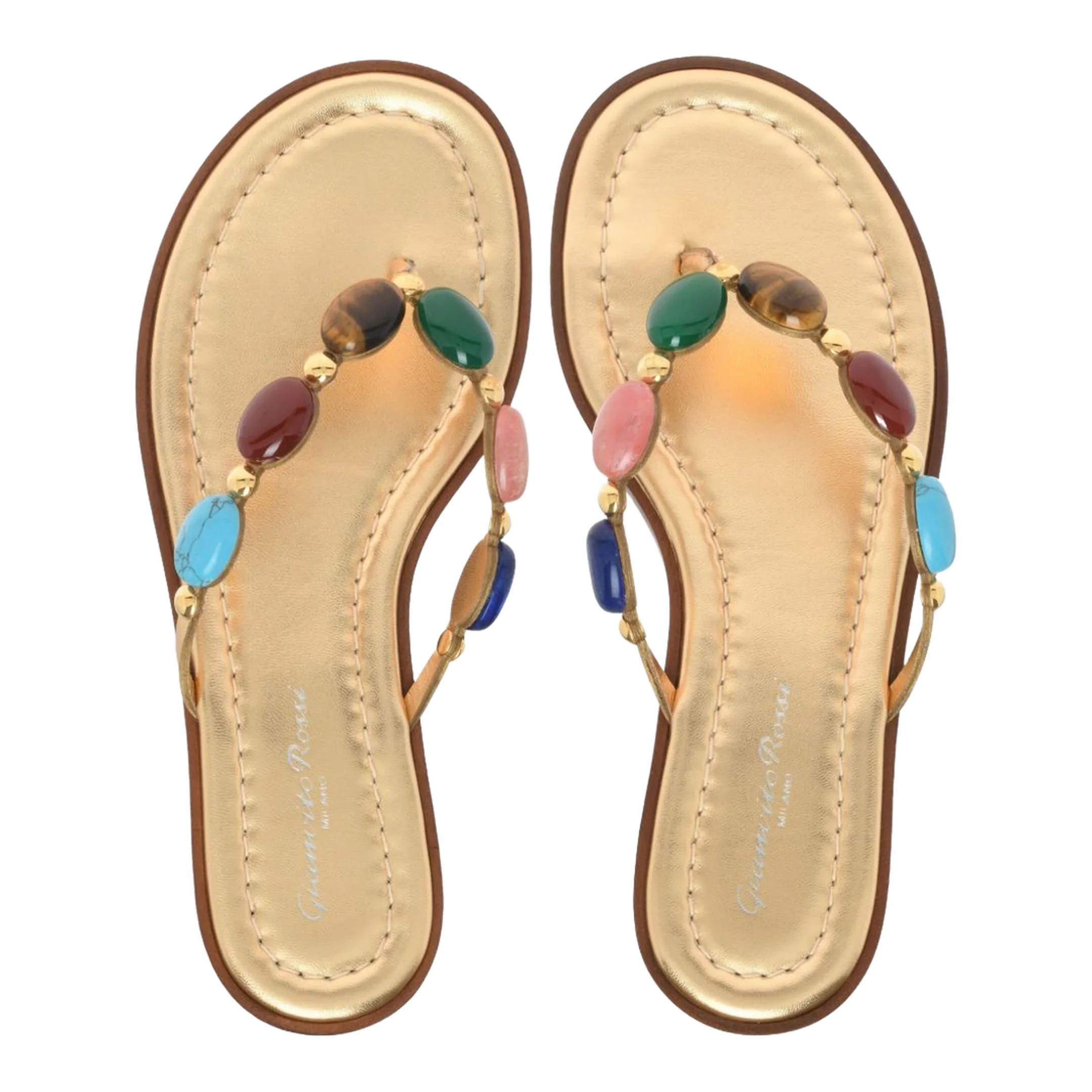 Sandals Leather Brown - Image 2
